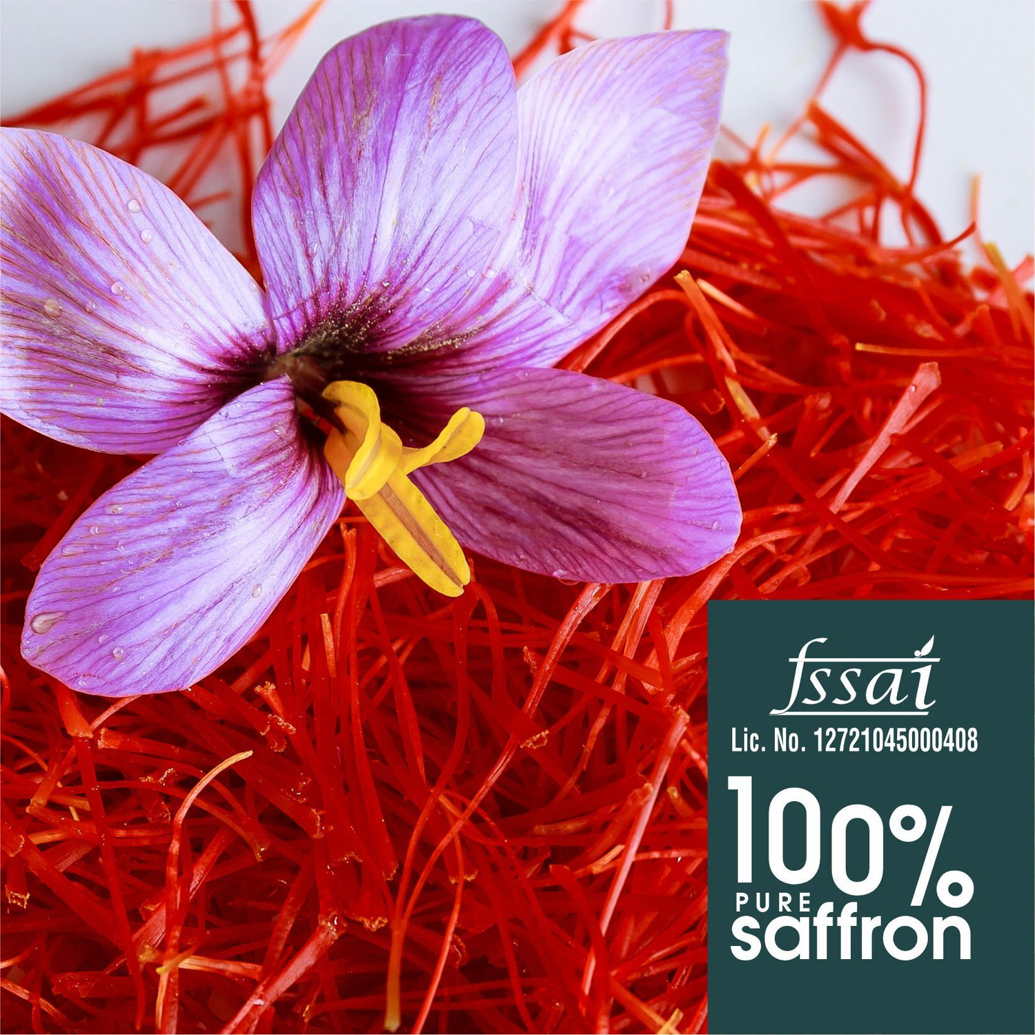 Image of SAFFROCUS Kashmiri Saffron Pure Kesar | Premium Kesar for Cooking, Pooja & Skincare