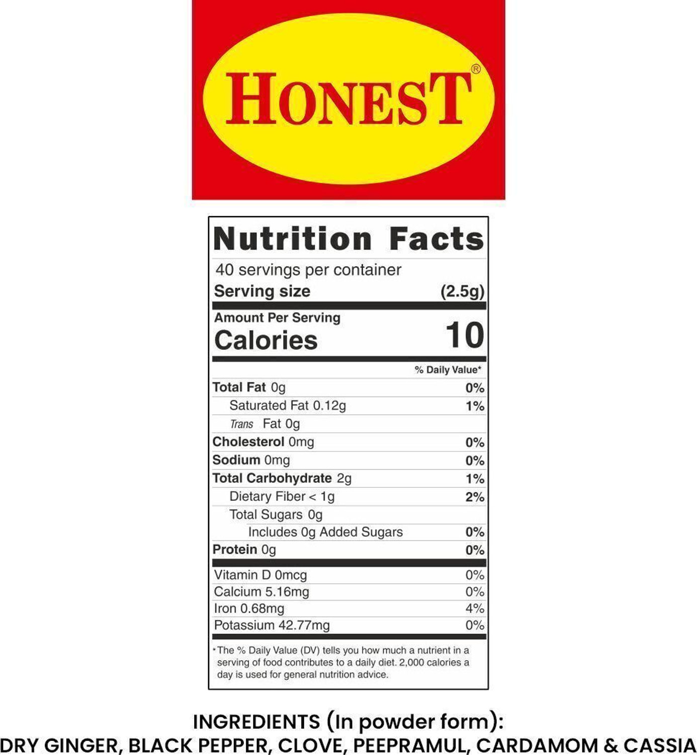 Image of HONEST TEA MASALA
