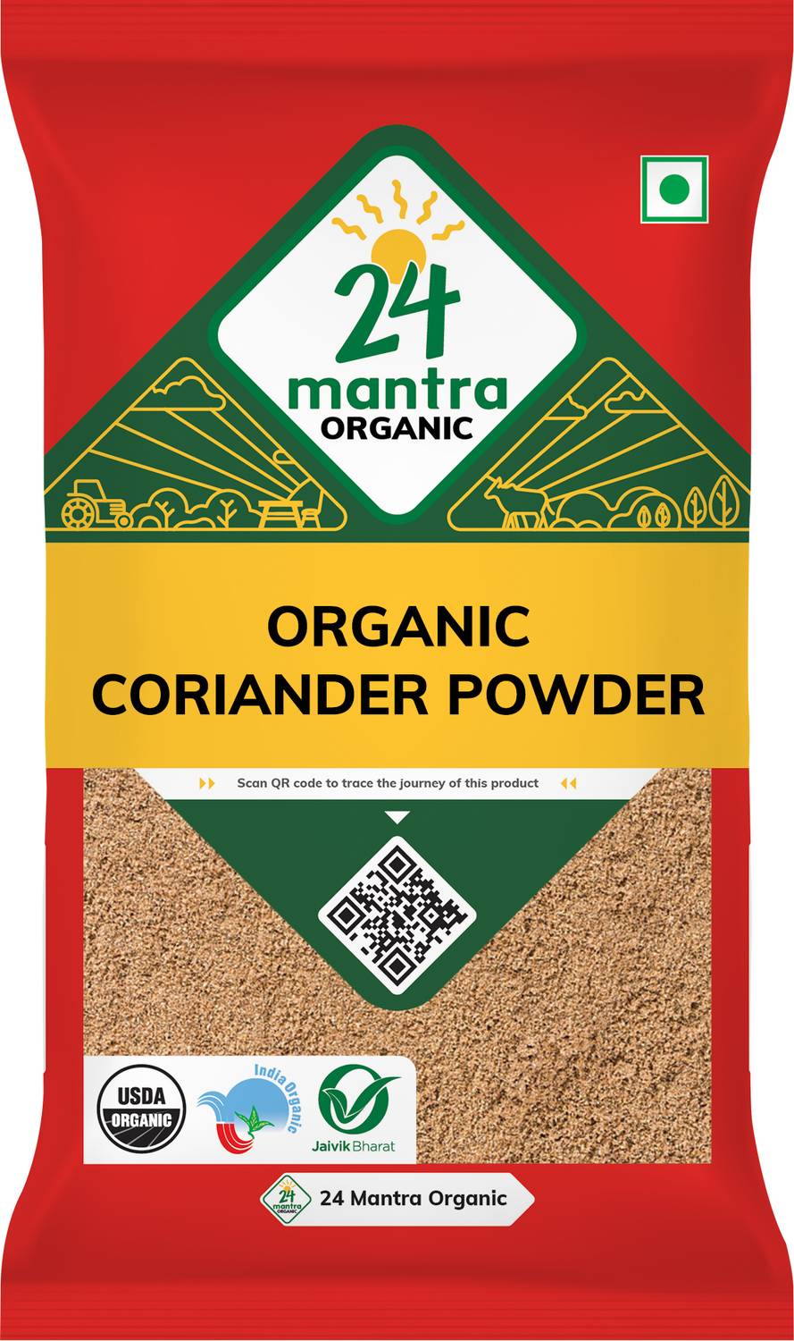 24 mantra ORGANIC Organic Coriander Powder/Dhaniya Powder/kothmira Podi