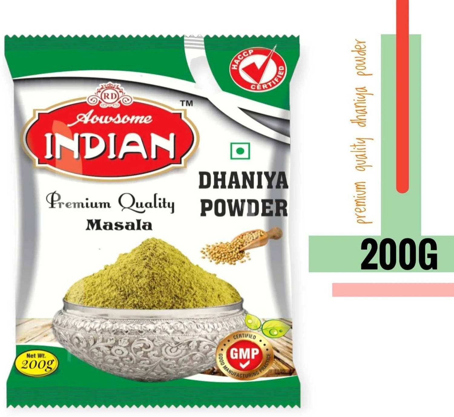 aowsome indian Premium Quality Coriander/Dhaniya Powder Natural Coloring Spice for Cooking