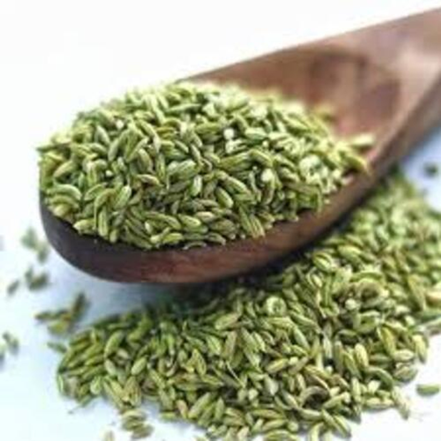 Image of HIMANSHI HERBALS Green Fennel Seeds | Natural Saunf for Digestion | Fresh Breath | Spice Seeds