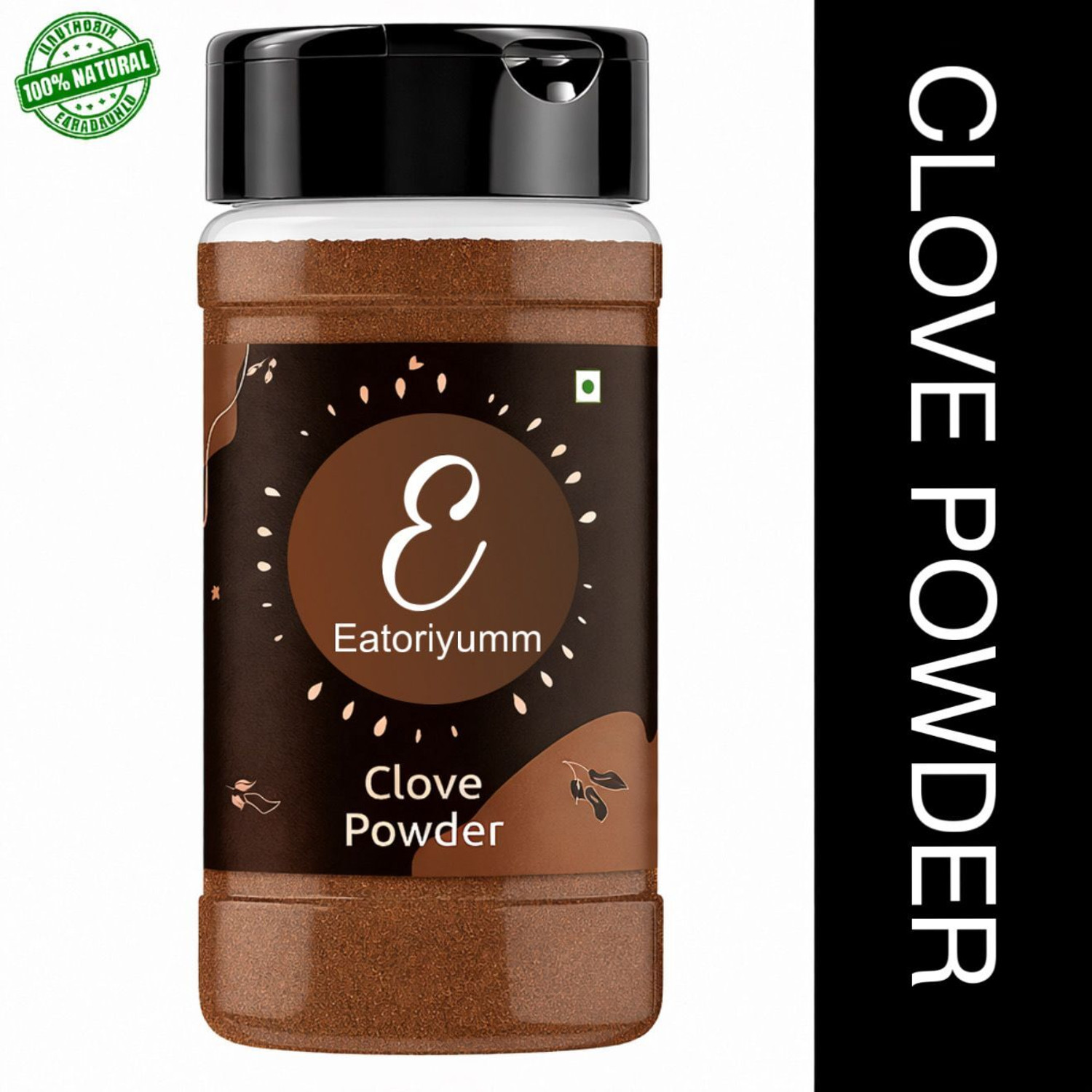Image of Eatoriyumm Clove Powder (100gm) ( Pure And Natural ) (Laung / Lavang /Long Powder