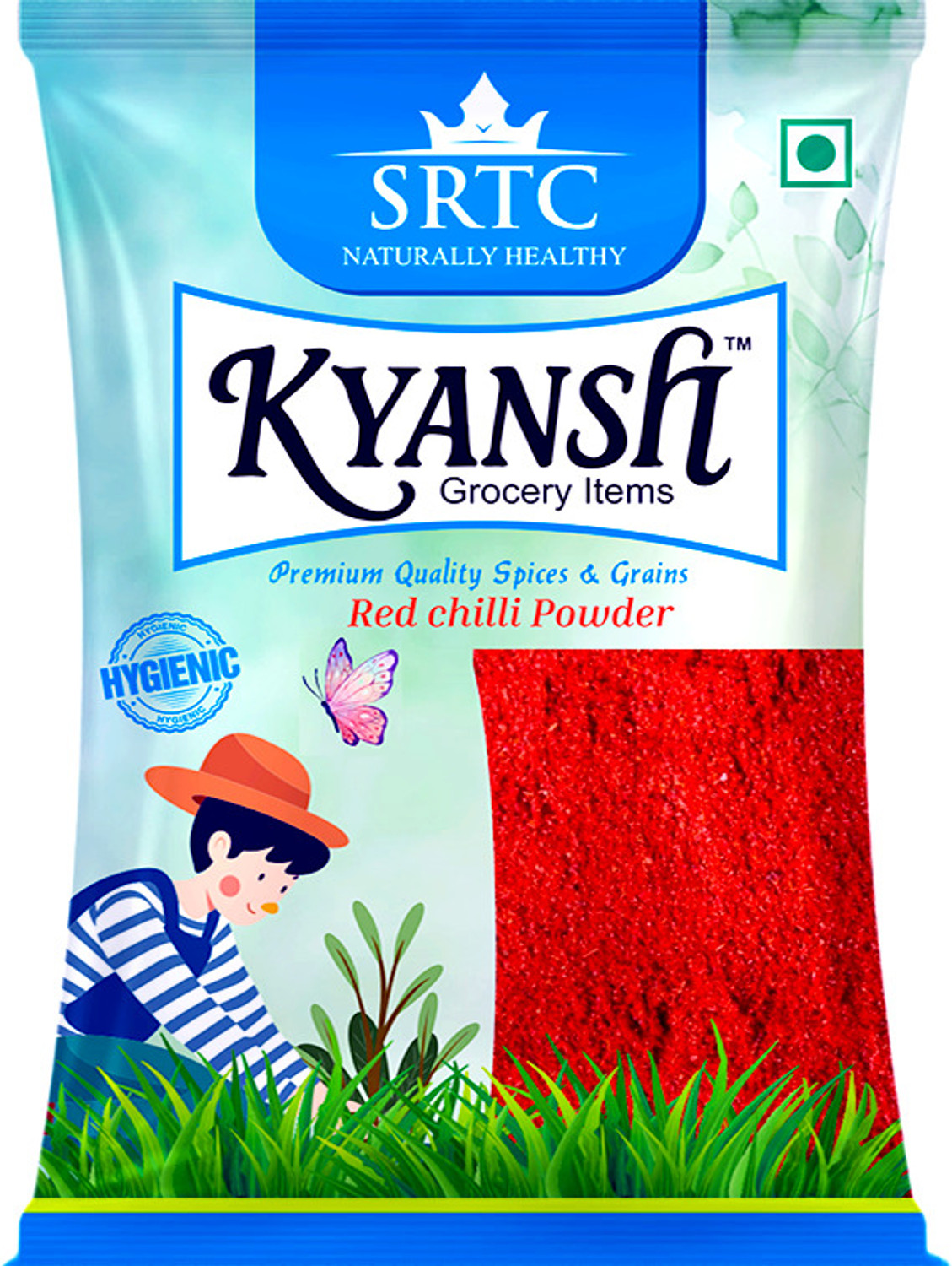 Image of Kyansh 1kg Premium Red Chilli Powder I Tikhi Lal Mirch I