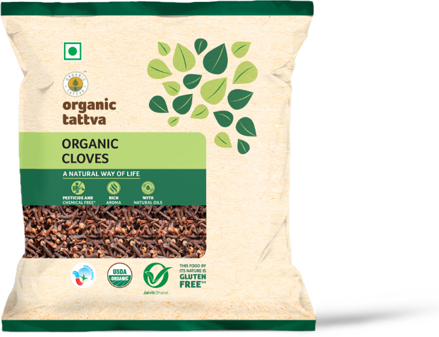Image of Organic Tattva Organic Cloves 50 Gram