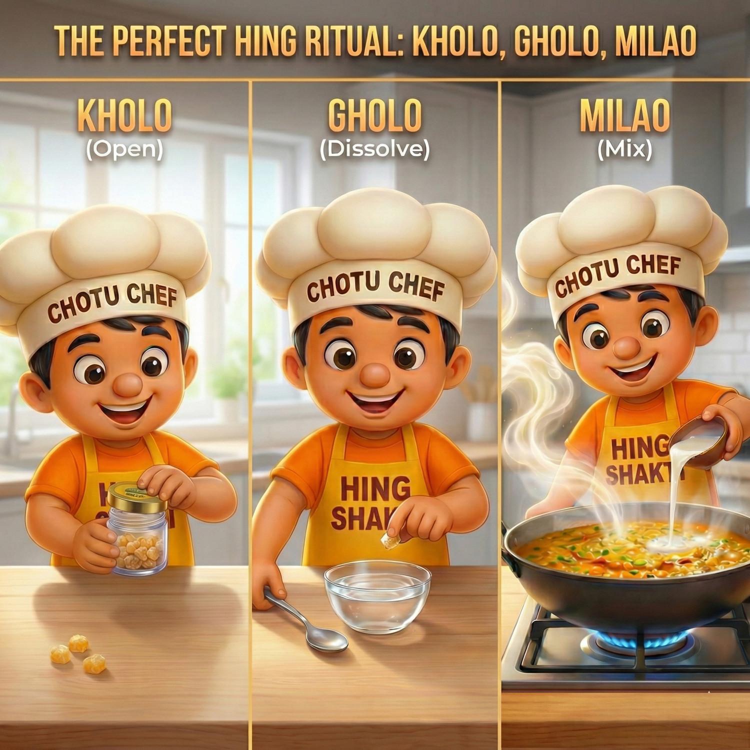 Image of Hing Shakti 100% Pure | Hing Granules | Nukra Dana | Strong Aroma & Taste No Adulteration (25 g)