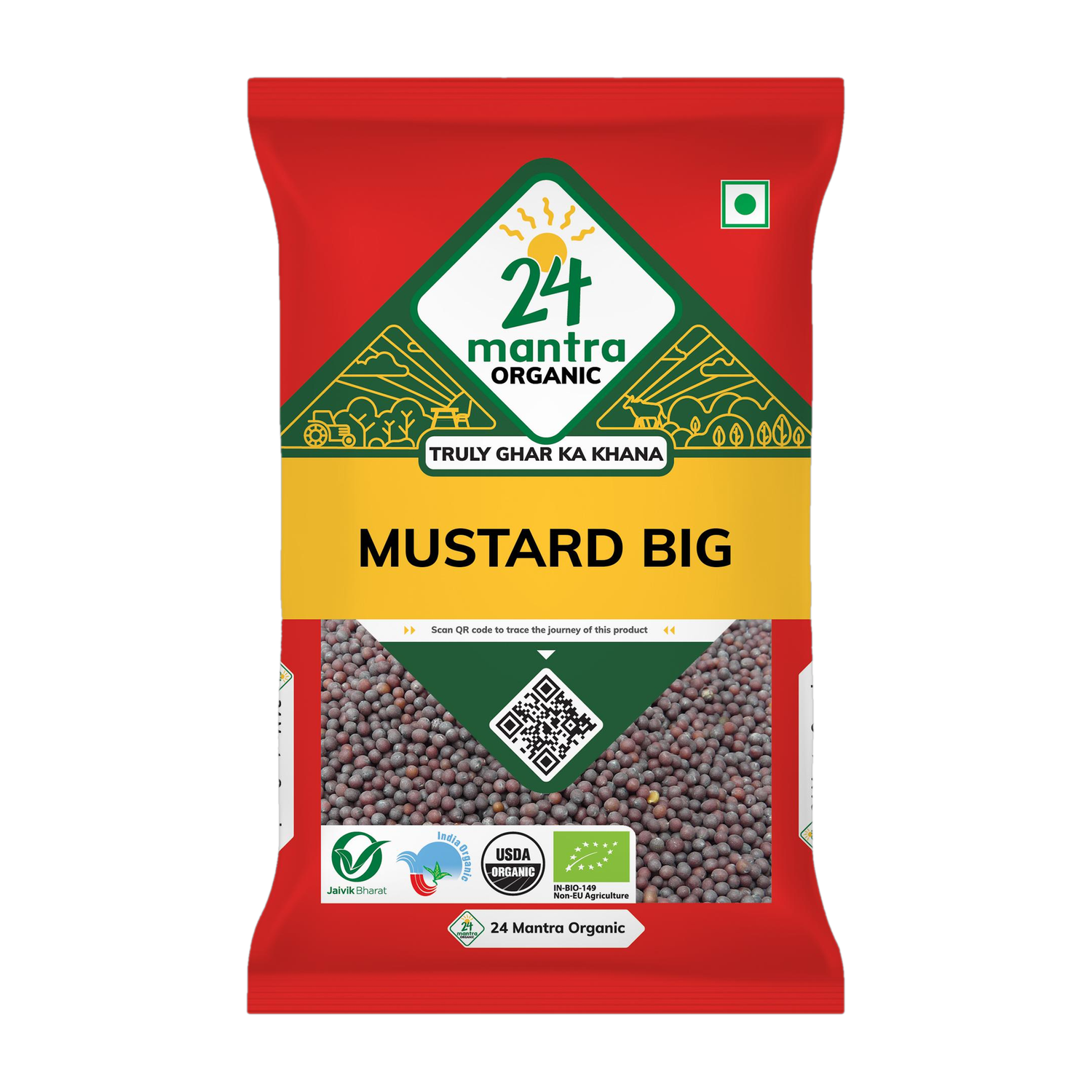 24 mantra ORGANIC Rai / Mustard Big