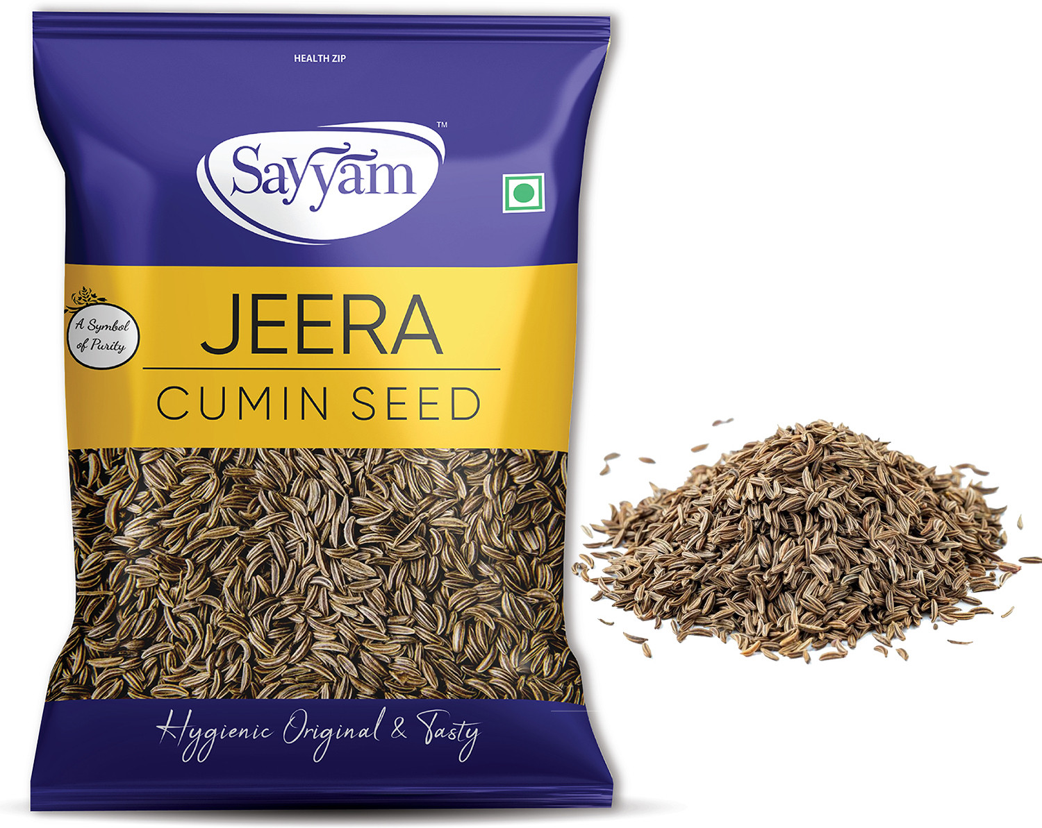 Image of Sayyam Whole Jeera | Natural & Healthy Cumin Seed | Seeragam