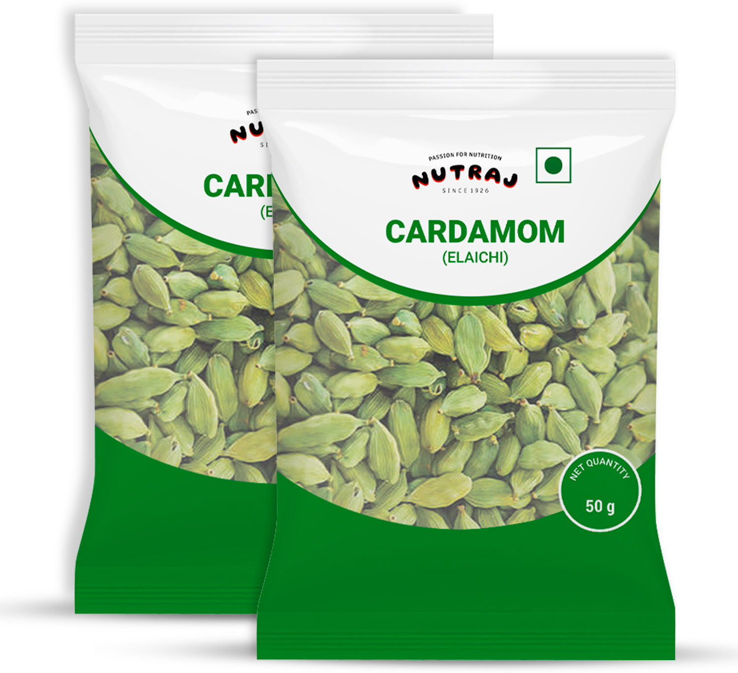 Image of Nutraj Cardamom Elaichi 100g, Green Elaichi 100g, Hari Elaichi,
