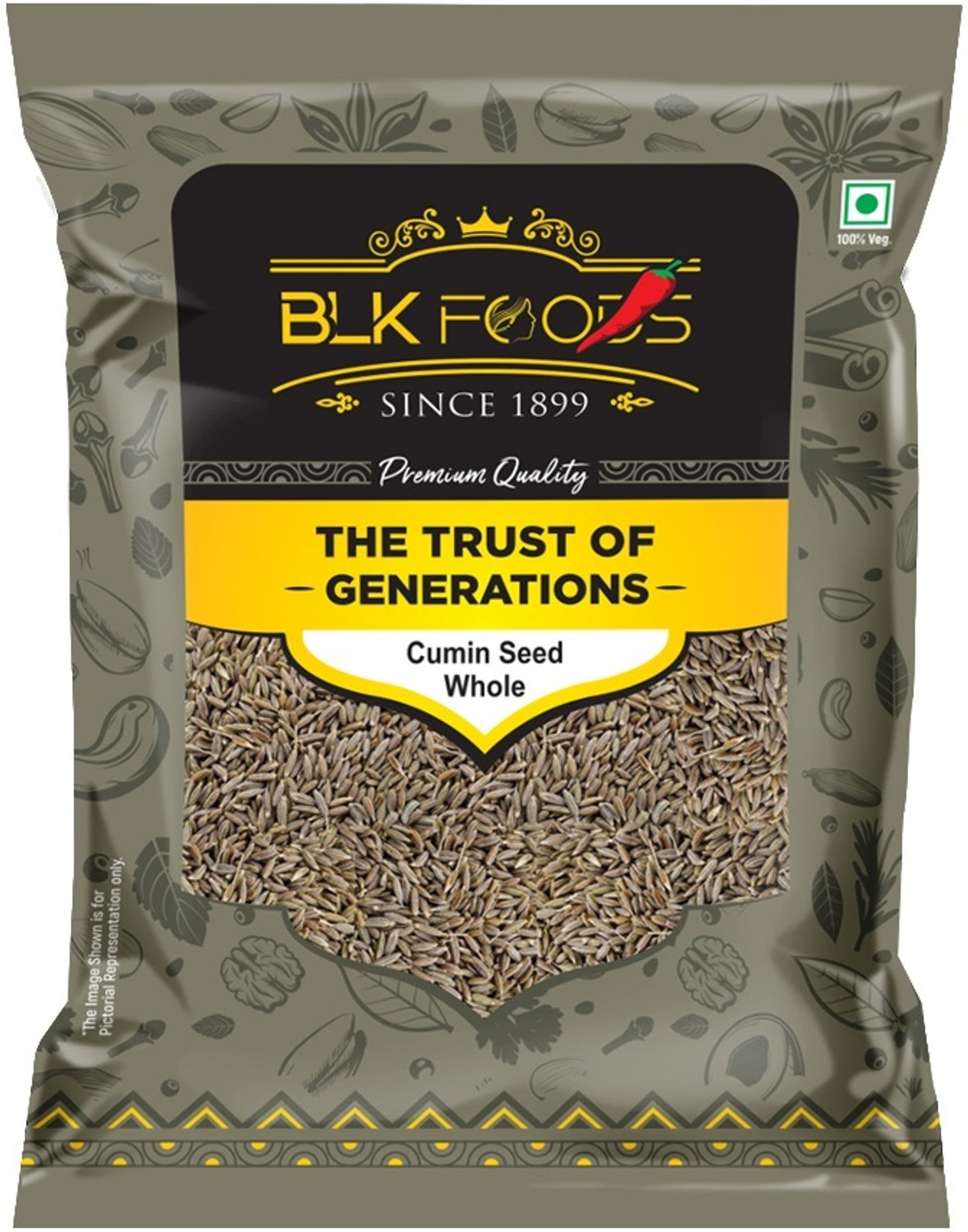 Image of BLK FOODS 200g Cumin Seed Whole (Jeera sabut)