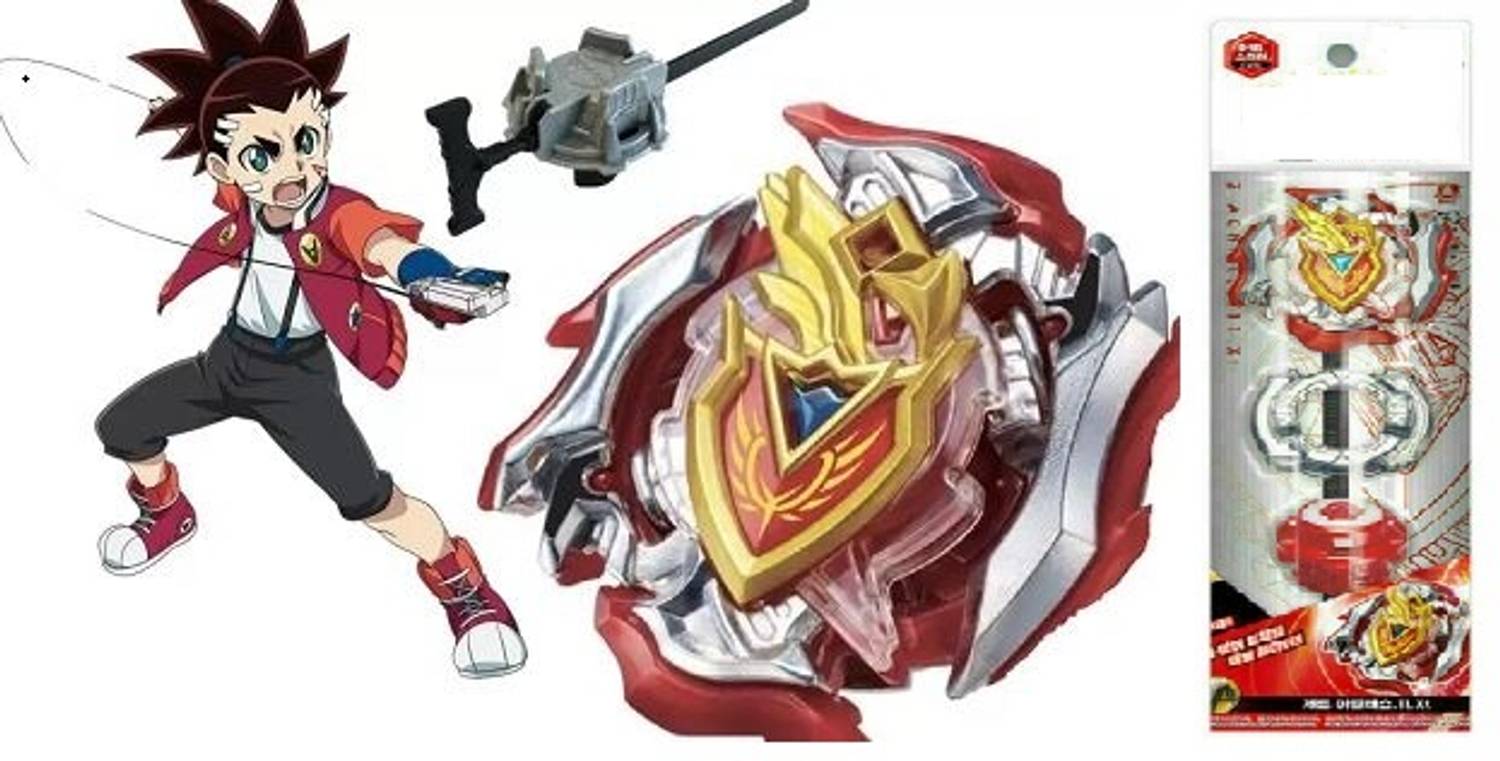 Bestie Toys Beyblaade Bursst B-105 Zx Achiles 11. Xt Spinning Top for Kid