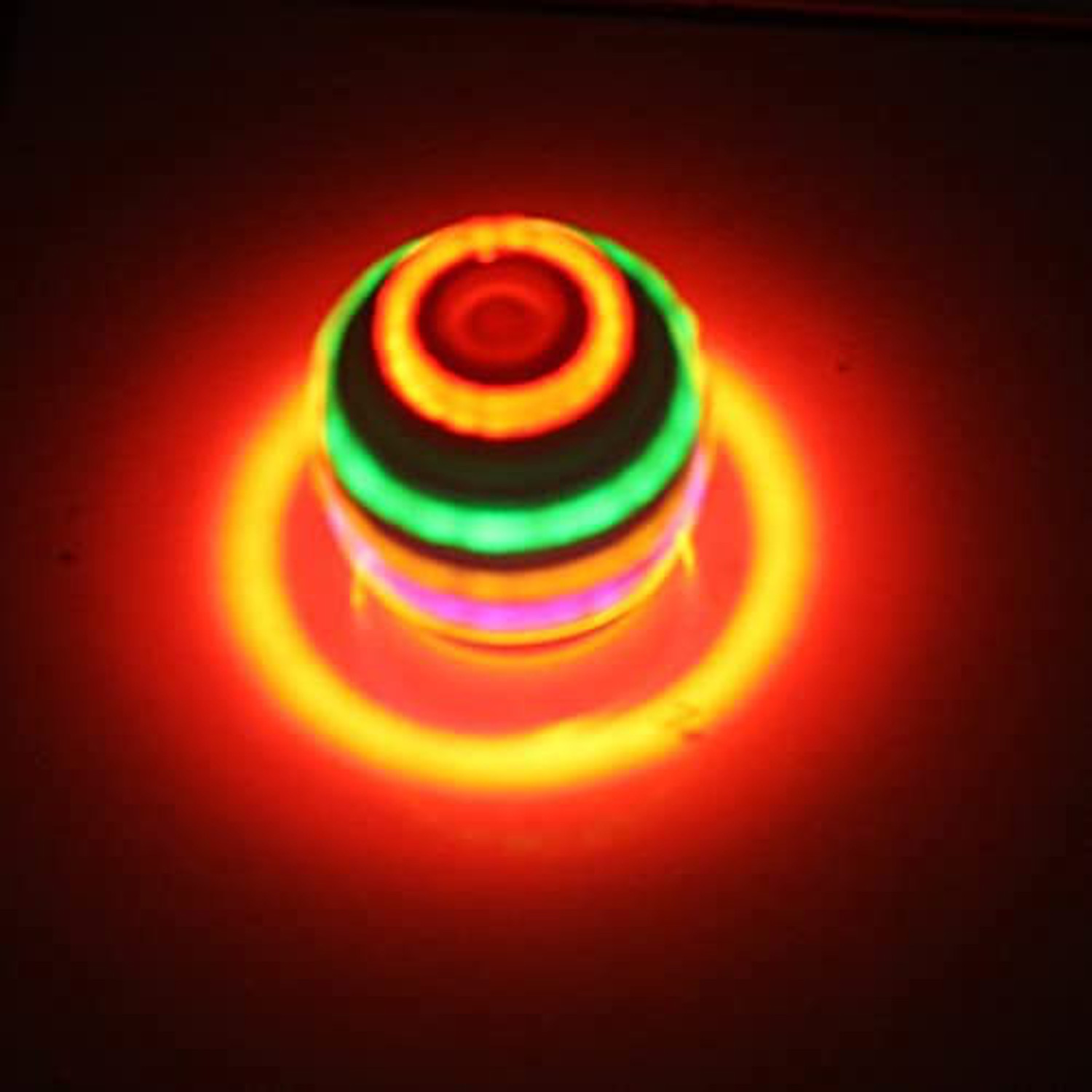 Image of OANGO MINUNTOP Spinning Top Magic Latto Toy Top with LED Lights Music Toy for Kids
