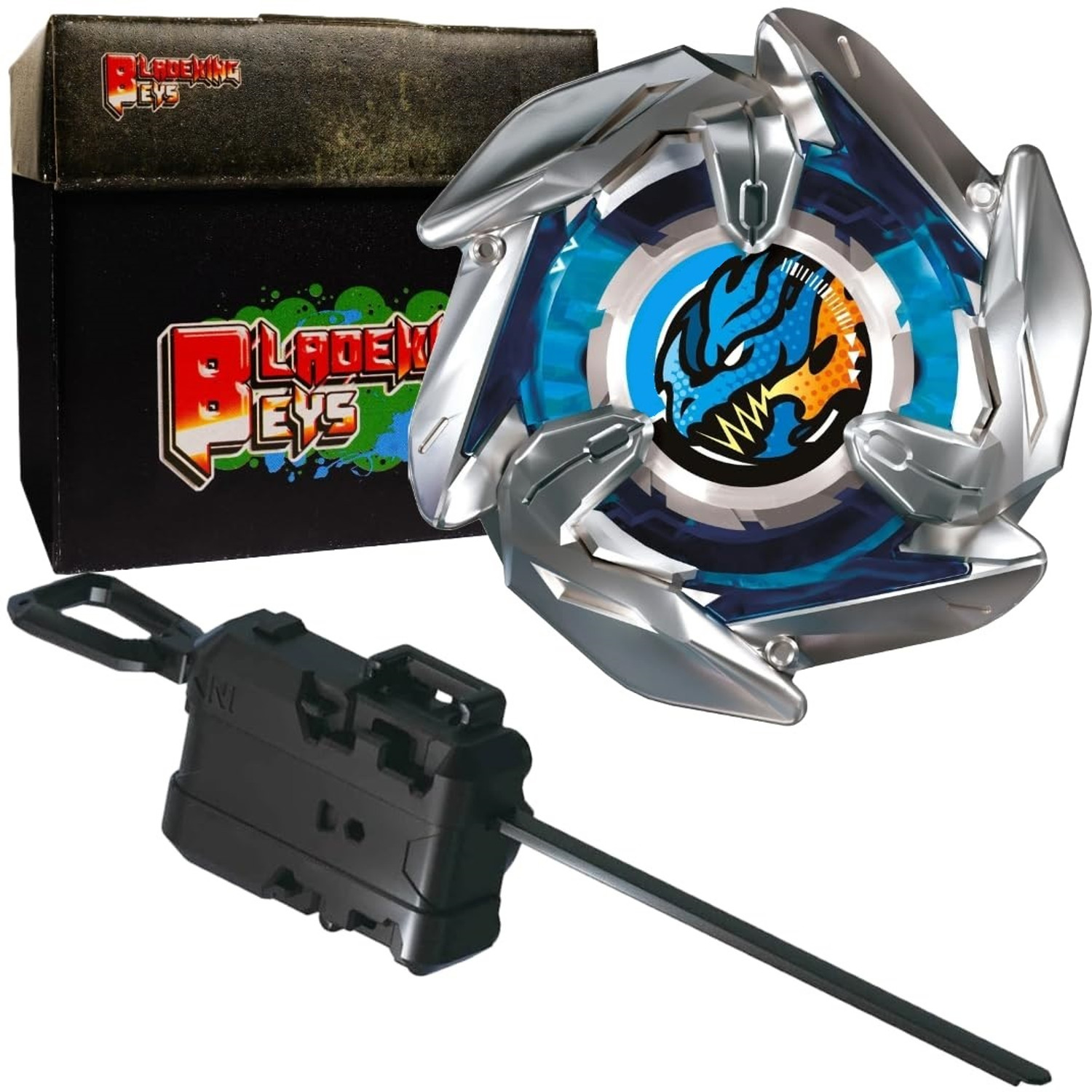 Image of BLADEKING BEYS beyblade-x Set-Bbx-20 Dran Dagger + Pull rule type launcher+Toy Storage Box