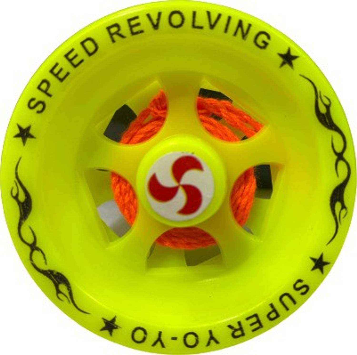 Shivsoft Plastic Figid High Speed Yoyo with Bearing (Yellow)
