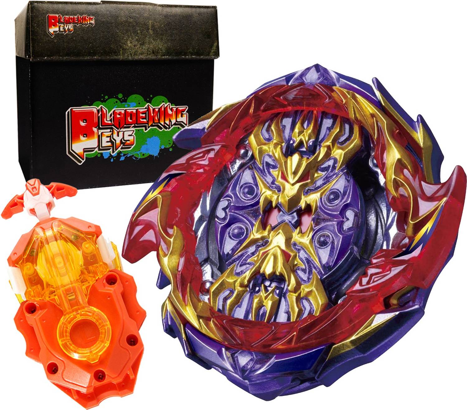 BLADEKING BEYS B157 Bigbang Genesis 0 Yard Metal + DB launcher + Carton Toy storage box