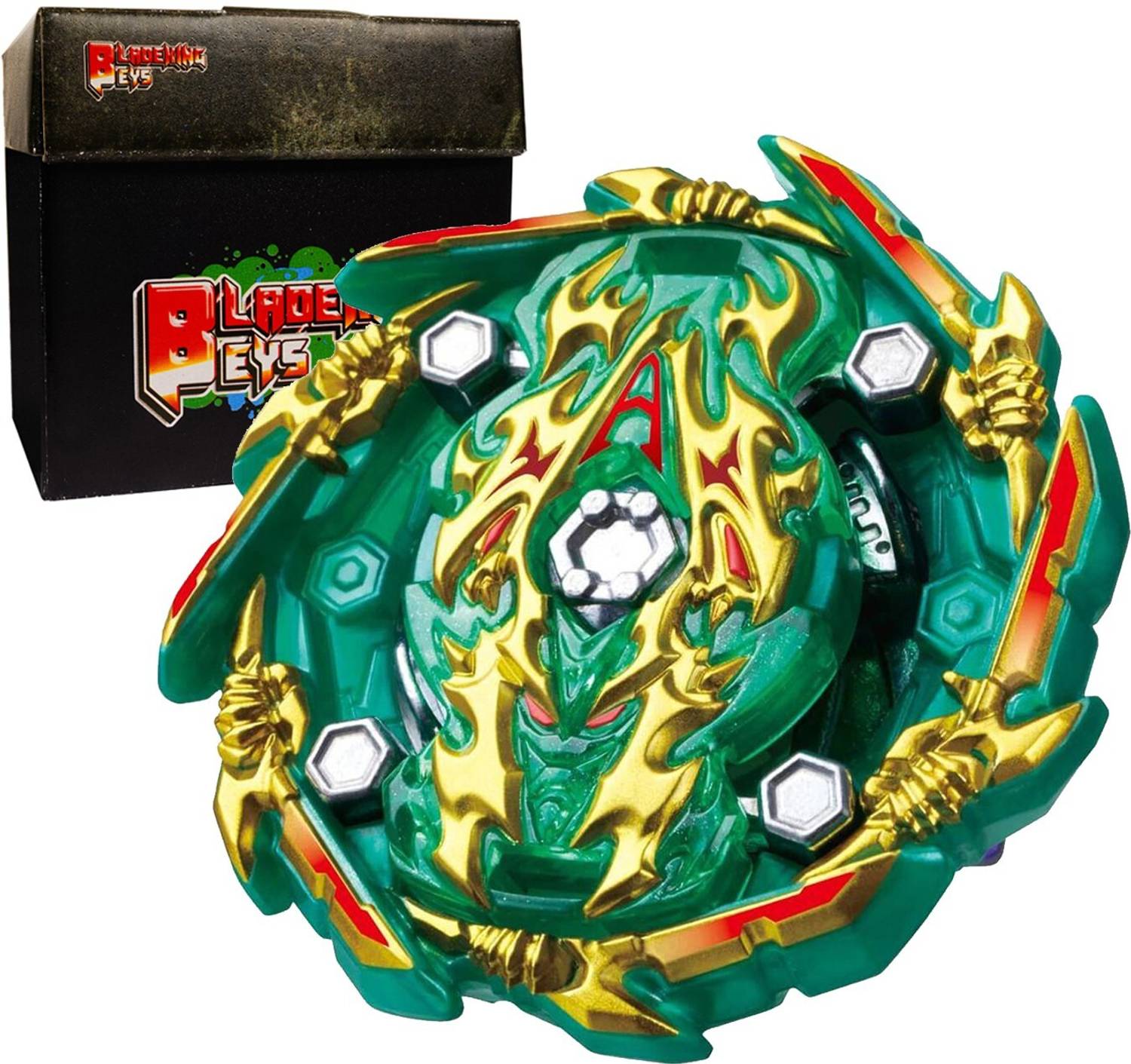BLADEKING BEYS B135 Bushin Ashura Hurricane Keep Ten + interlocking type carton toy storage box