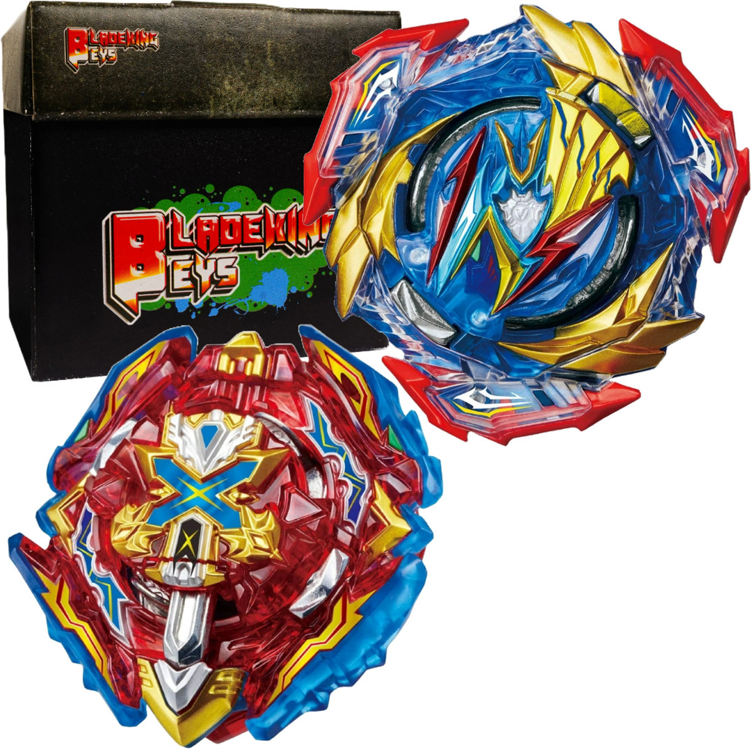 Image of BLADEKING BEYS Random Booster set B200 Xiphoid' Xcali' + B193 Ultimate Valkyrie+Toy Storage Box