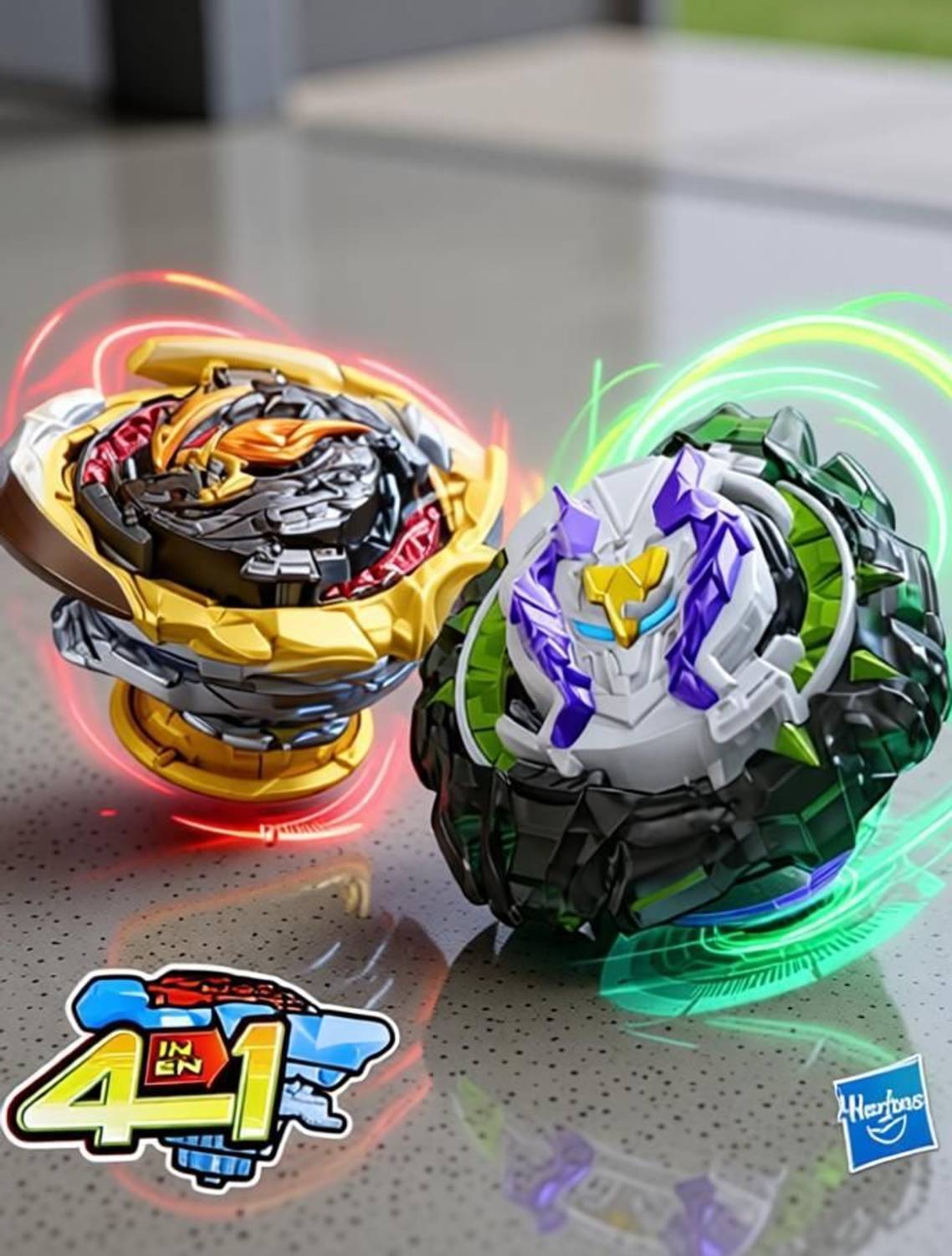 【reireirei】 BEYBLADE Burst QuadDrive Destruction Ifritor I7 & Stone Nemesis N7