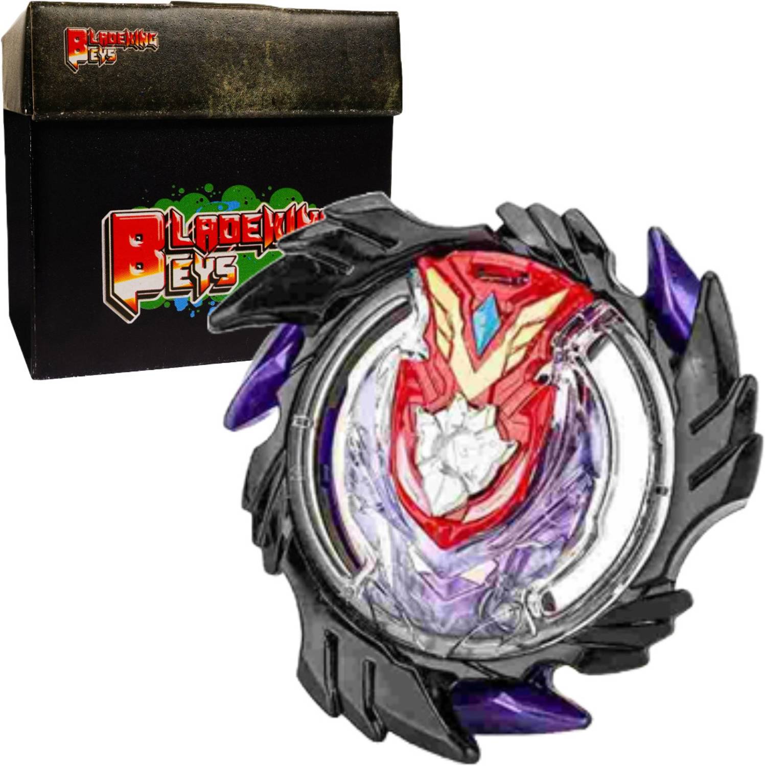 BLADEKING BEYS B00-73 black God Valkyrie 6Vort'x Reboot (black) + Toy Storage Box