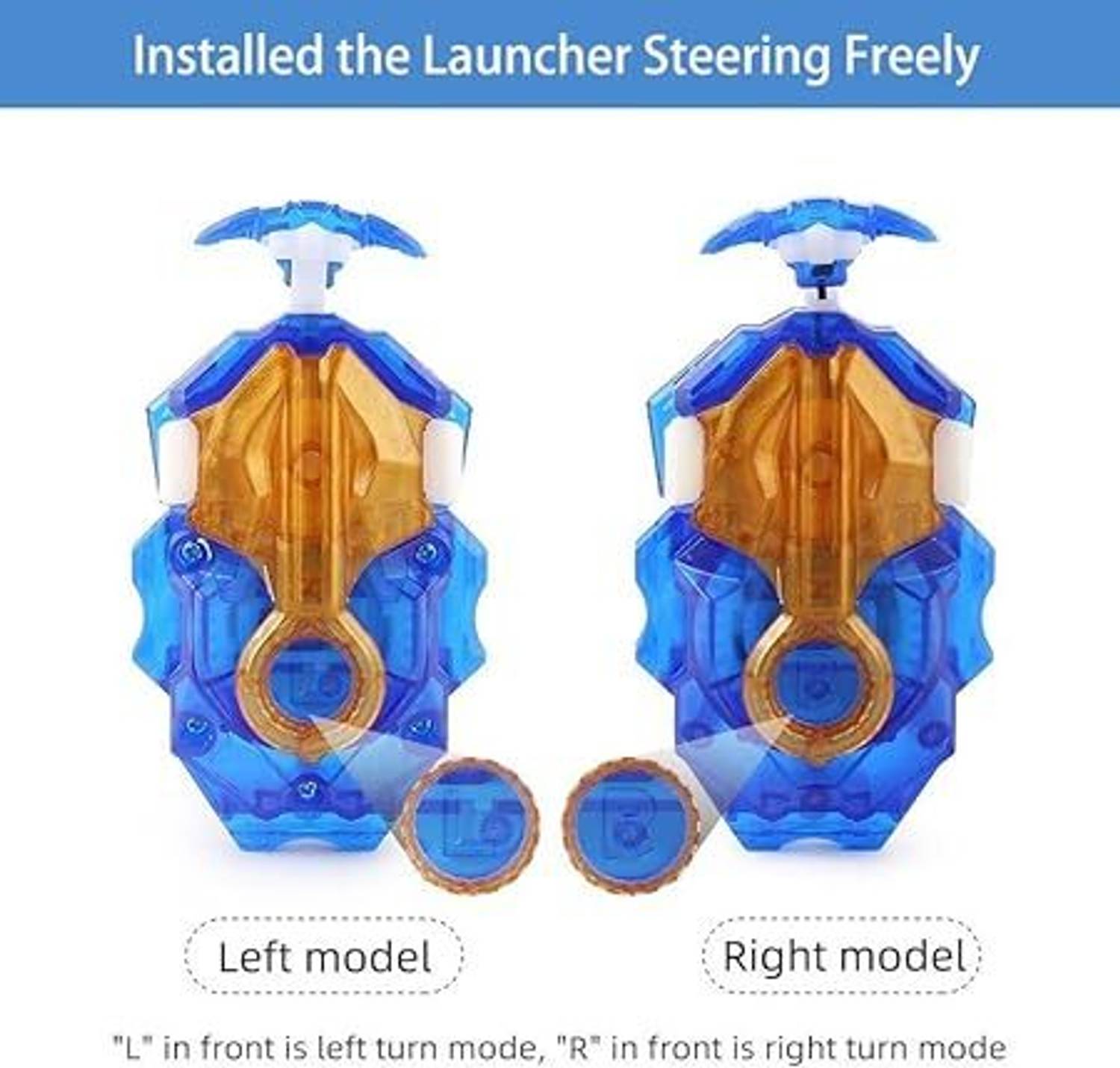 CrazyBuy Beyblade Bust B-188 & B-201 With Launcher - Image 4