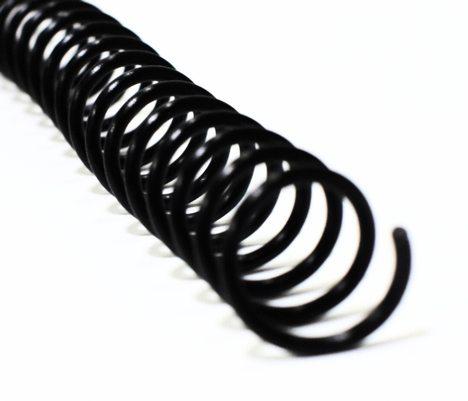 Image of STAPRICO Spiral Binding Ring 35 mm Black (Pack Of 1 Packet)Binding Spiral Manual Ring Binder