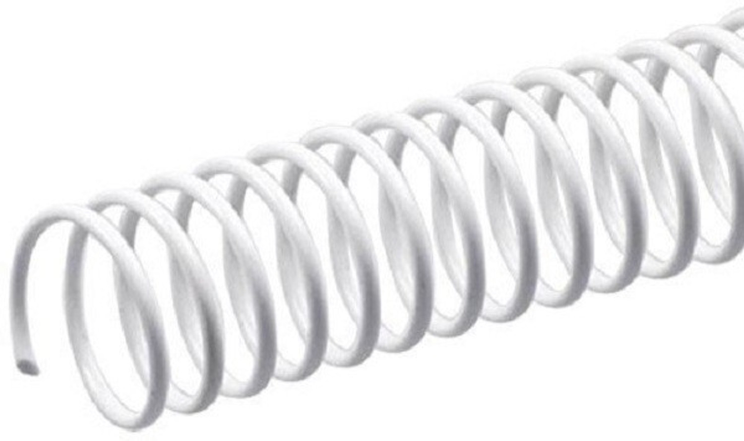Image of Kosh Spiral Binding Ring White 18 mm (1 Packet) Manual Ring Binder