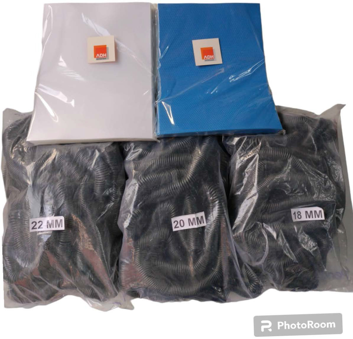 Image of canoff A /4 Spiral Binding Sheet 2 Packet with 3 Packet Ring Size 18+20+22 MM Manual Ring Binder