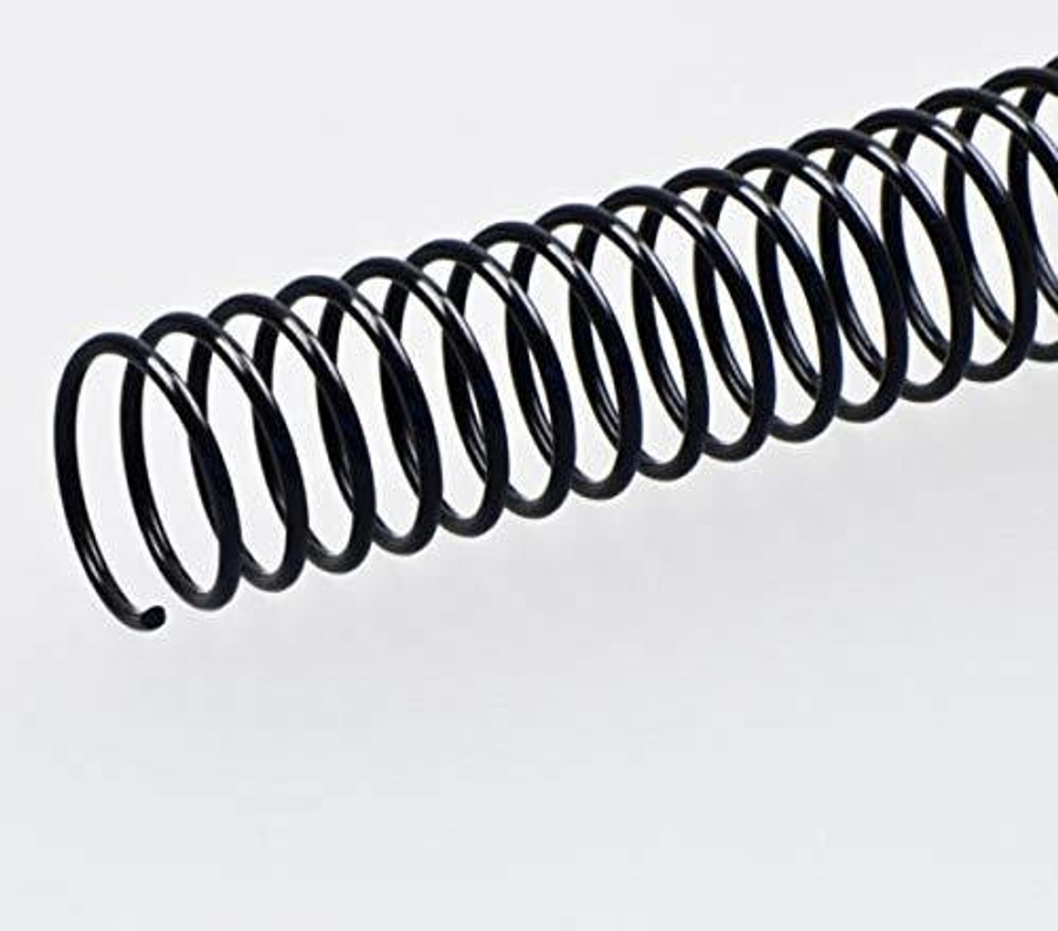 Image of canoff Spiral Binding Ring 20 mm Black (1 Packet) Manual Ring Binder