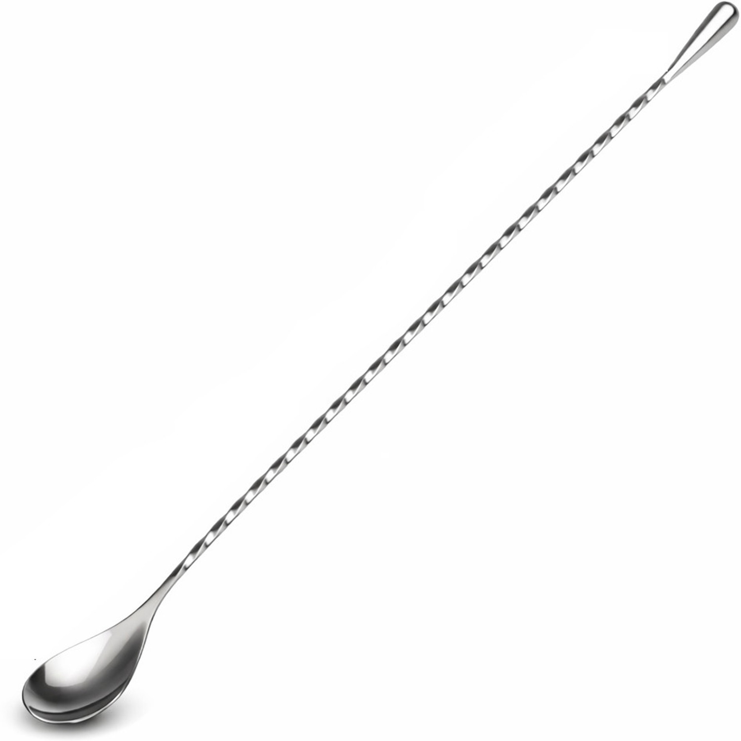 Image of Definite Bar Long Spoon for Mixing Drinks Mocktails Cocktails Bar Restaurants Hotels Home Stainless Steel Table Spoon (Pack of 1)