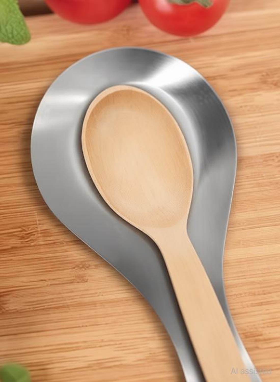 caridge Rest Spoon Set of 1 Stainless Steel Table Spoon