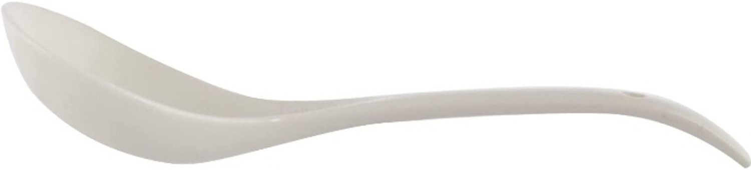 Image of Sarsawal Large Ladle Set Microwave Oven Dishwasher Safe - 9'' inch Disposable Ceramic Serving Spoon Set