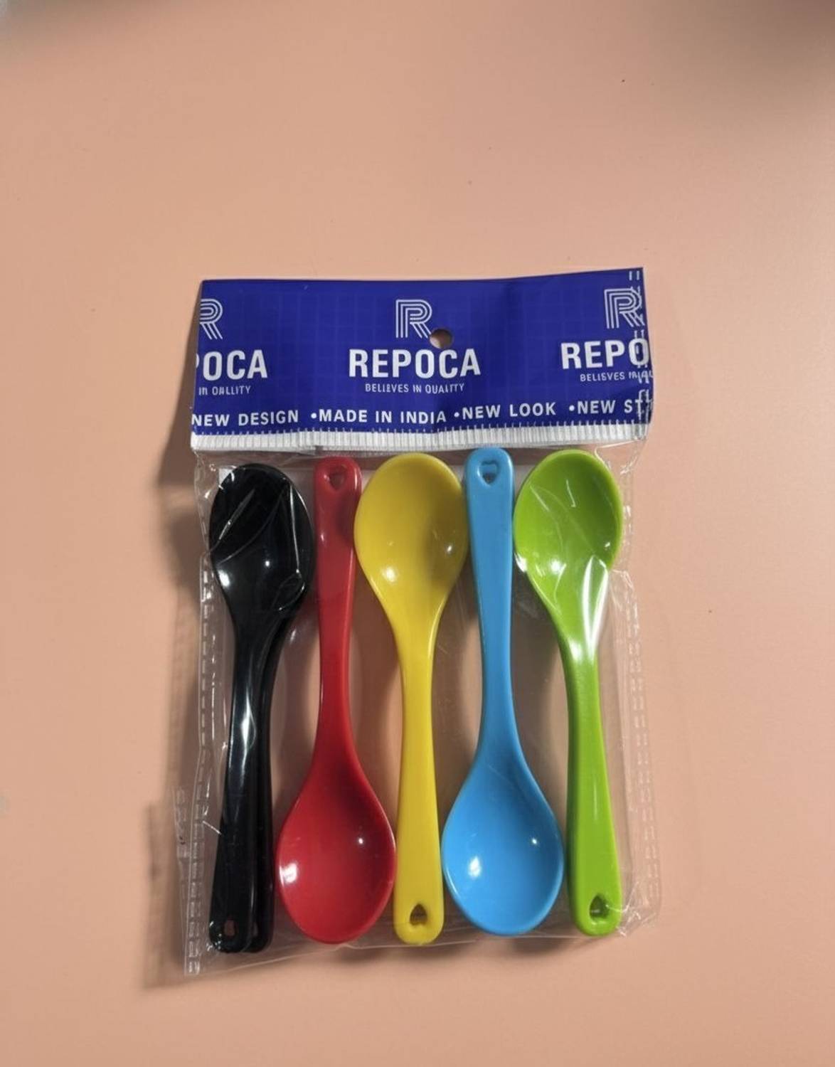 Repoca Repoca Masala Big Spoons Set of 10 Disposable Plastic