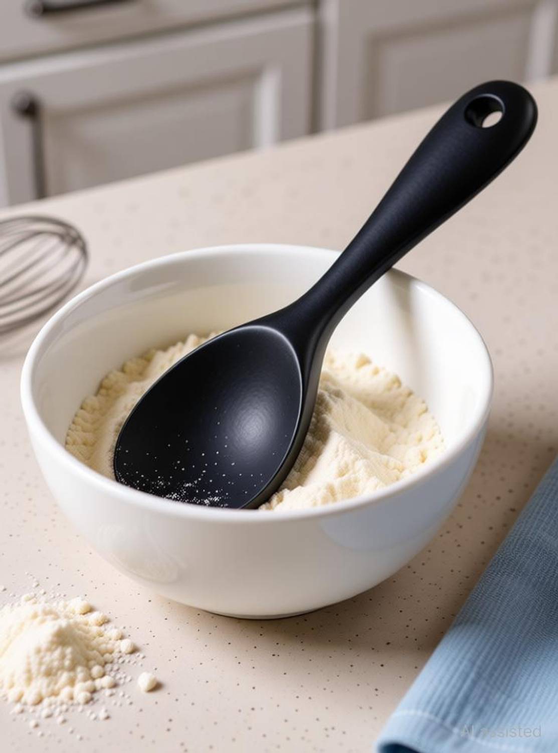 Auf Silicone Serving Spoon