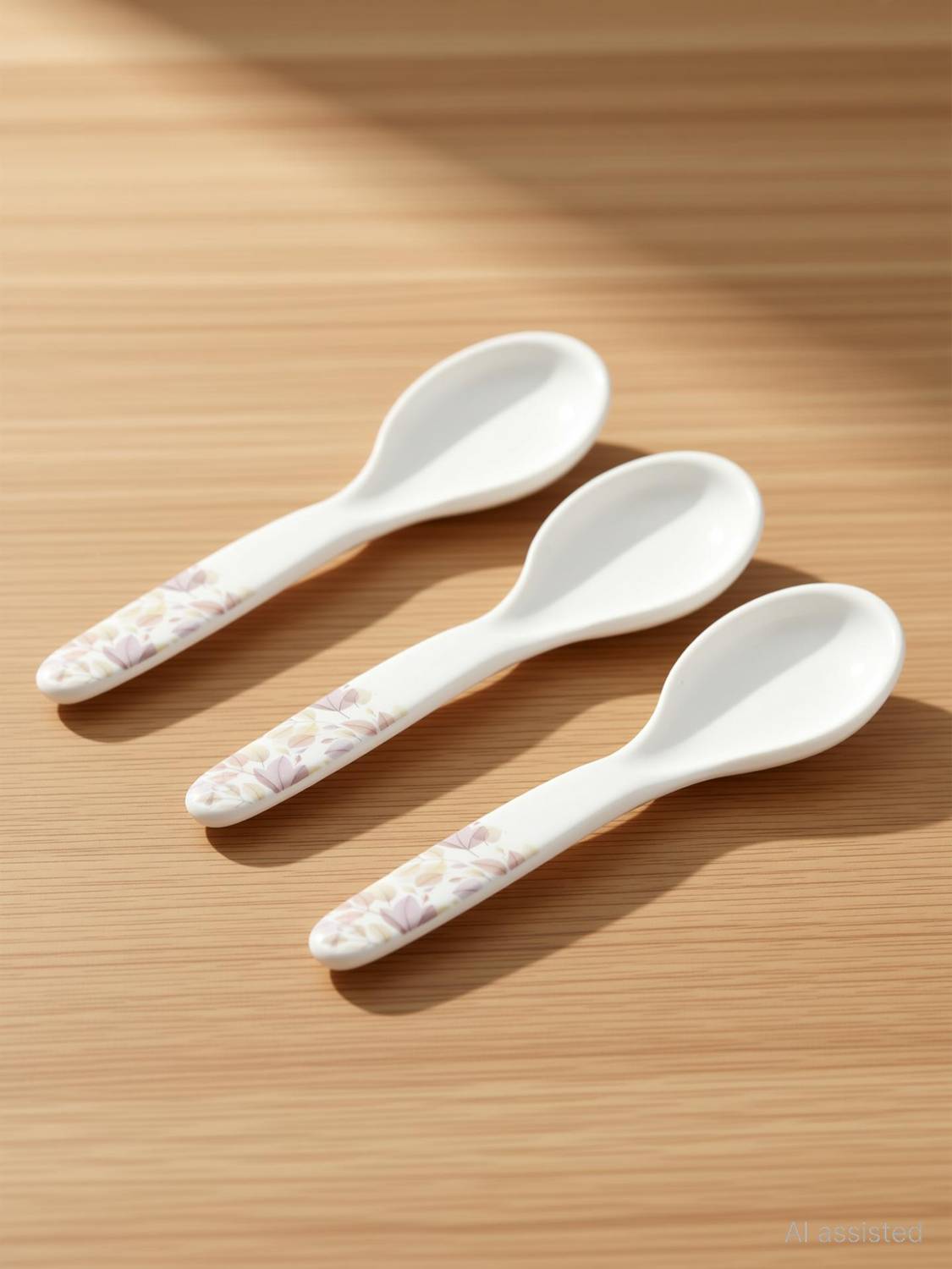 BATANIYA 104- 3 SS Melamine Serving Spoon Set