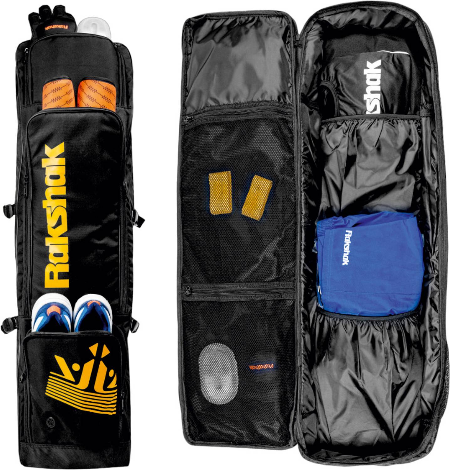 K HOKKA BIG DESIGINE BY HAND ツールバッグ rogue-jumbo-hockey-bag-black-