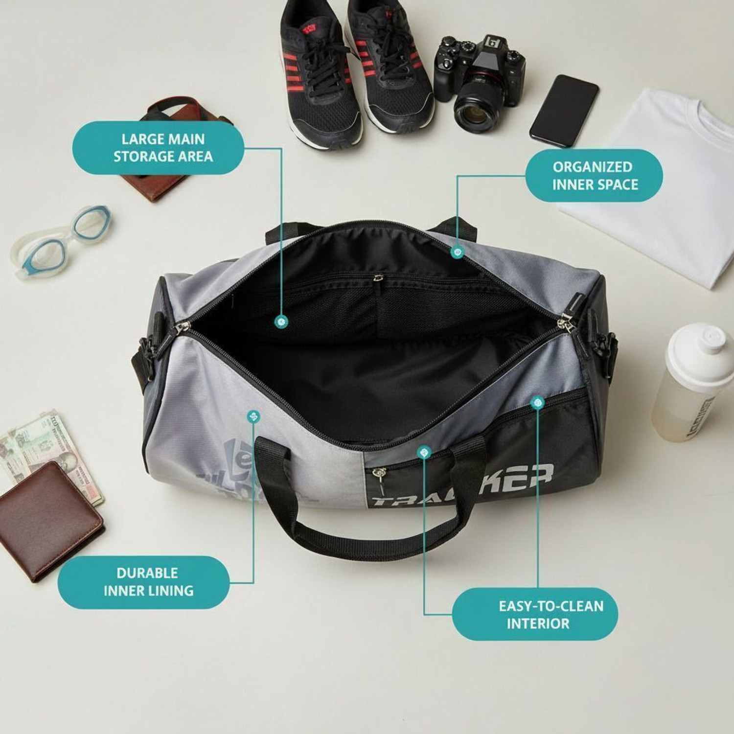 Image of Rango Duffle /Gym Bag /Soulder Bag for Men & Women