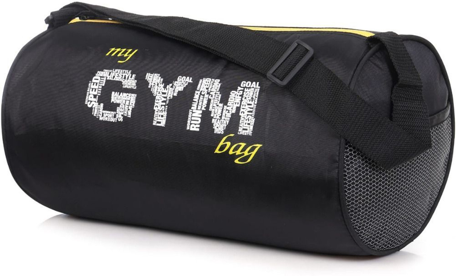 Image of EMMCRAZ Combo Wrist Band With Gym Bag & 700ML Gym Shaker PACKOF3) (Black, Kit Bag)