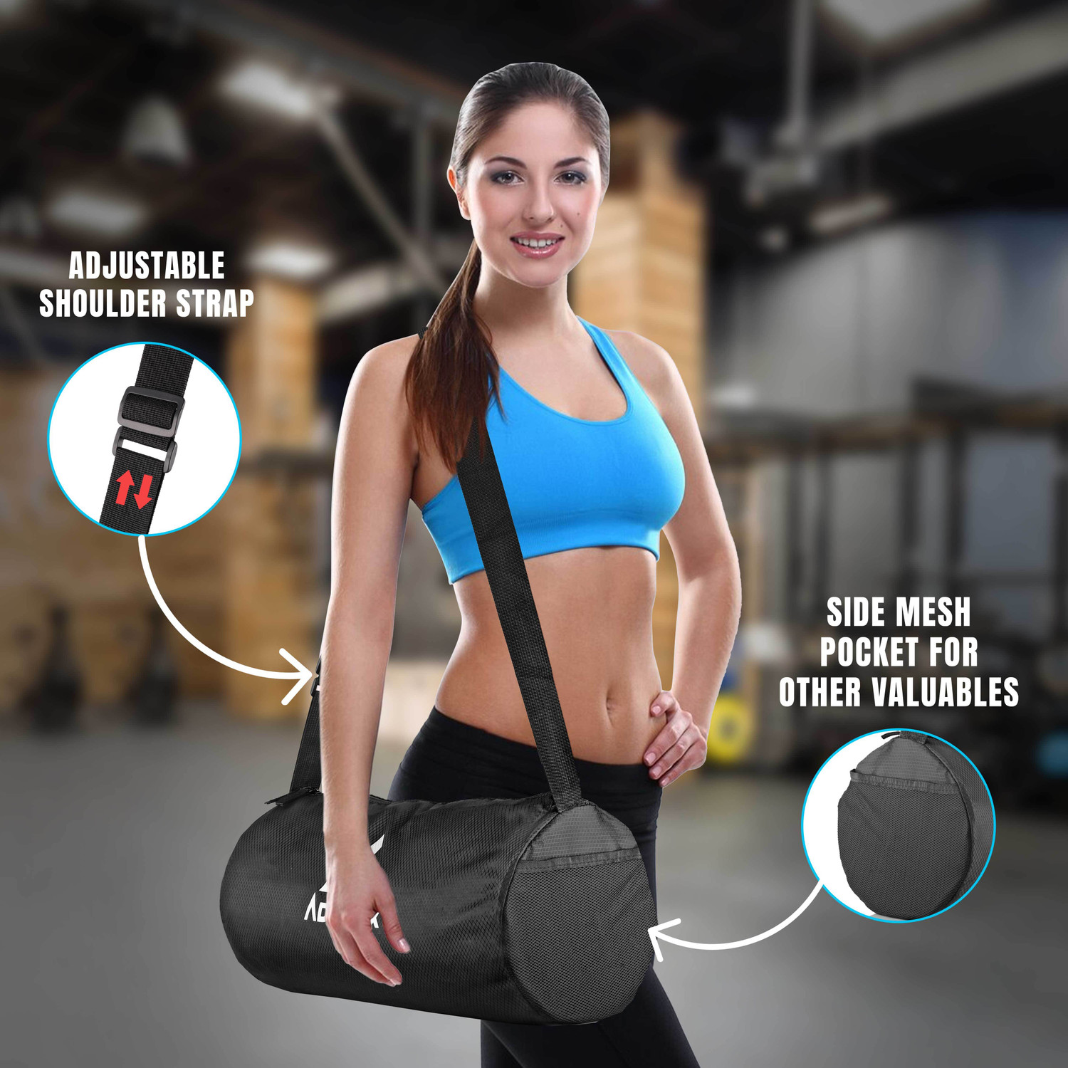 Image of ADONYX Ultimate Workout Combo Set 750 ml Steel Shaker (Pack of 1, Multicolor)