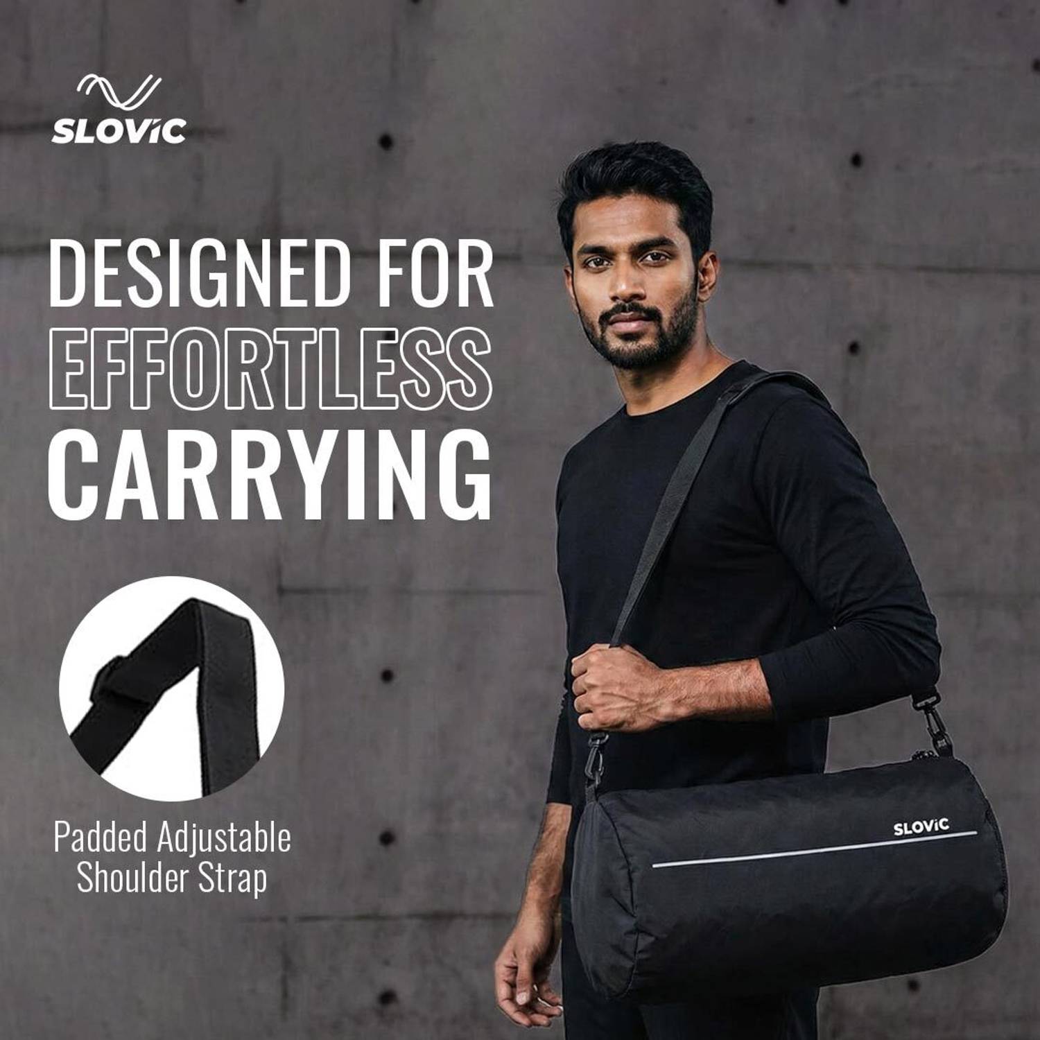 SLOVIC Comfortable & Stylish Gym Bag - Image 5