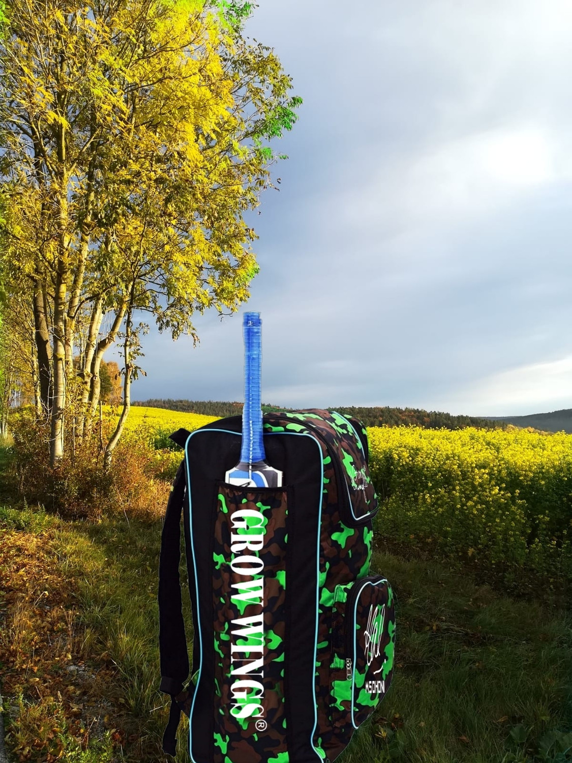 Image of Grow wings new design cricket kit bag
