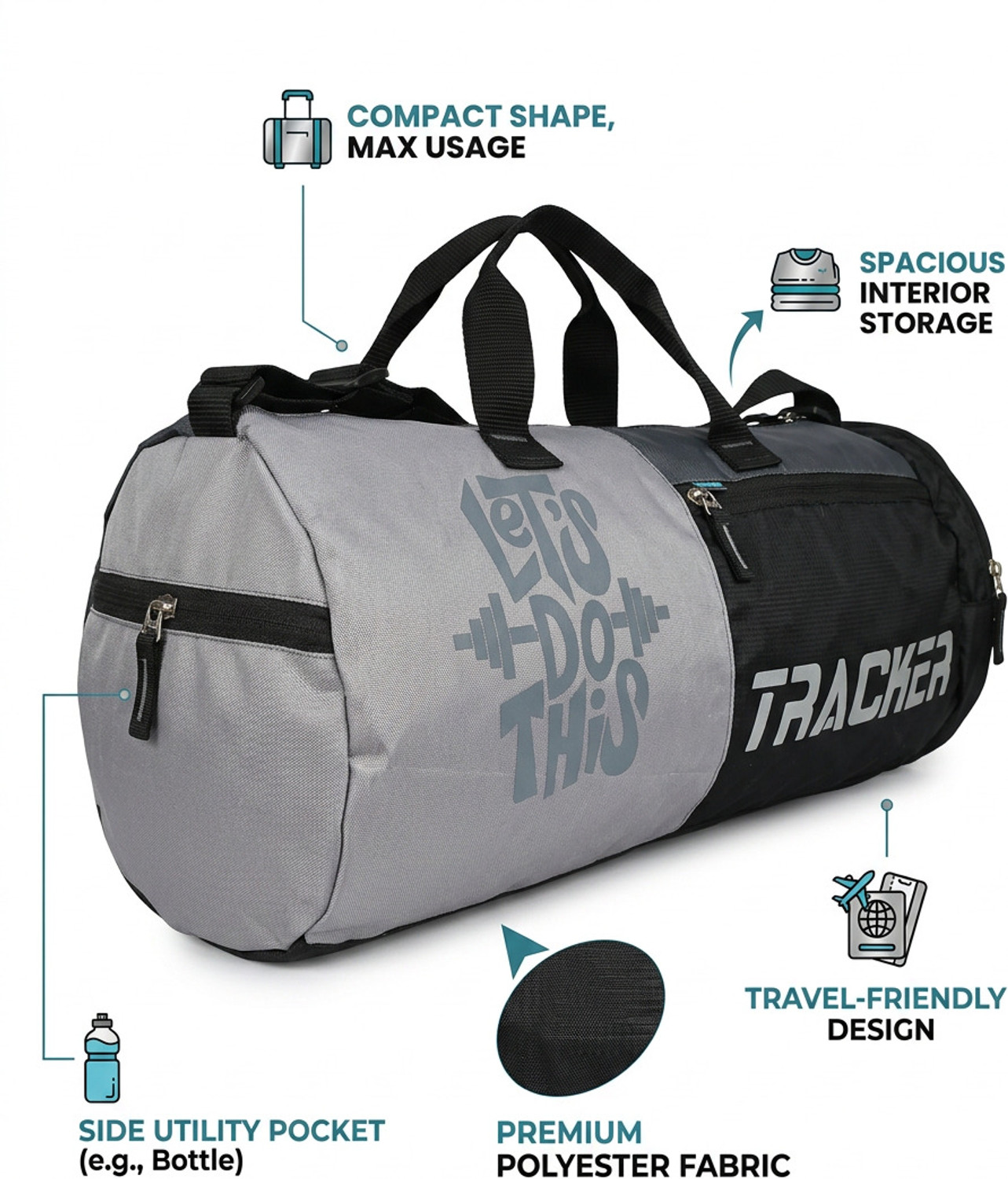 Image of Rango Duffle /Gym 20L Bag /Soulder Bag for Men & Women