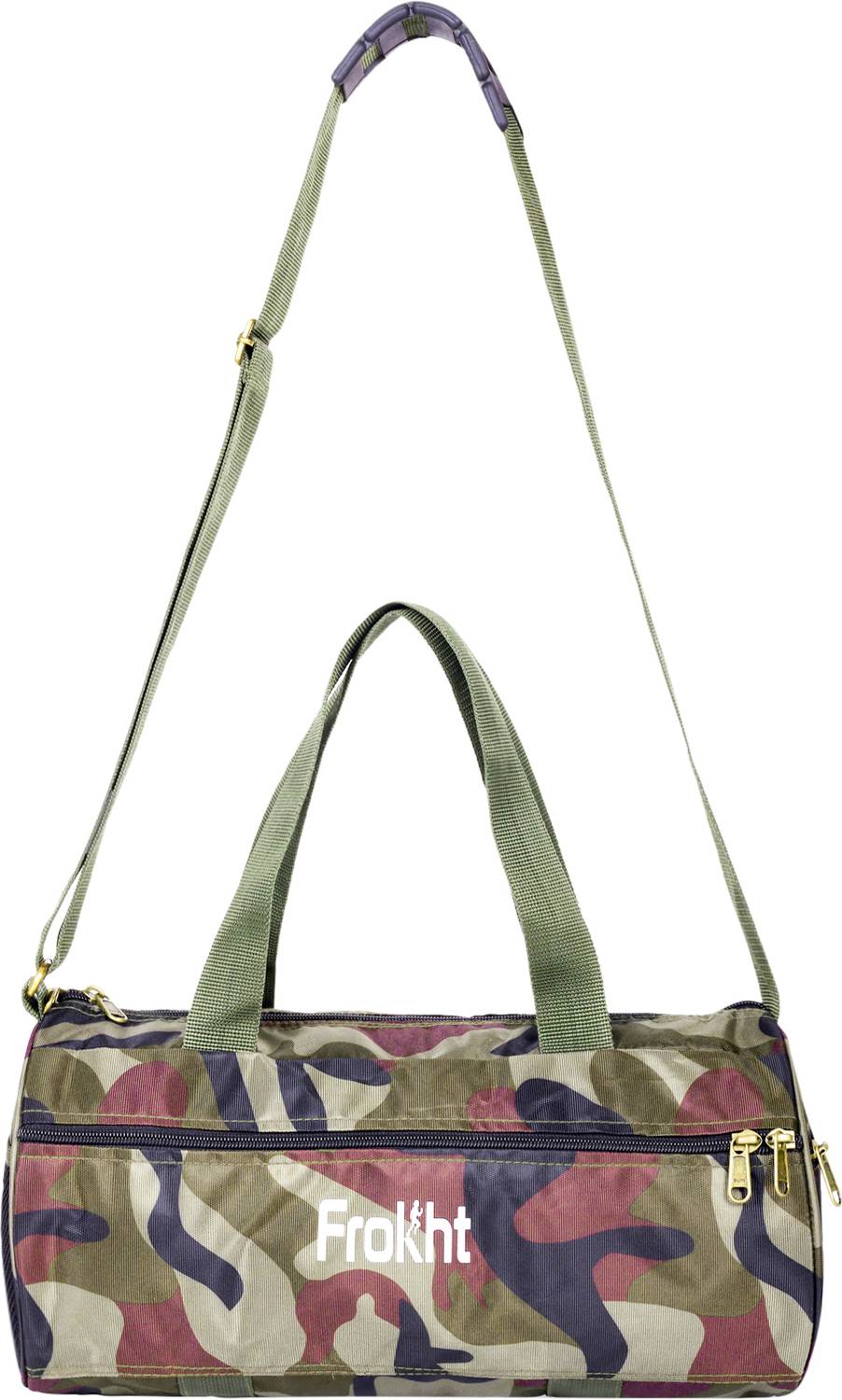 frokht ™ Camouflage 16 inch Sports Duffle Bag For GYM, Dance
