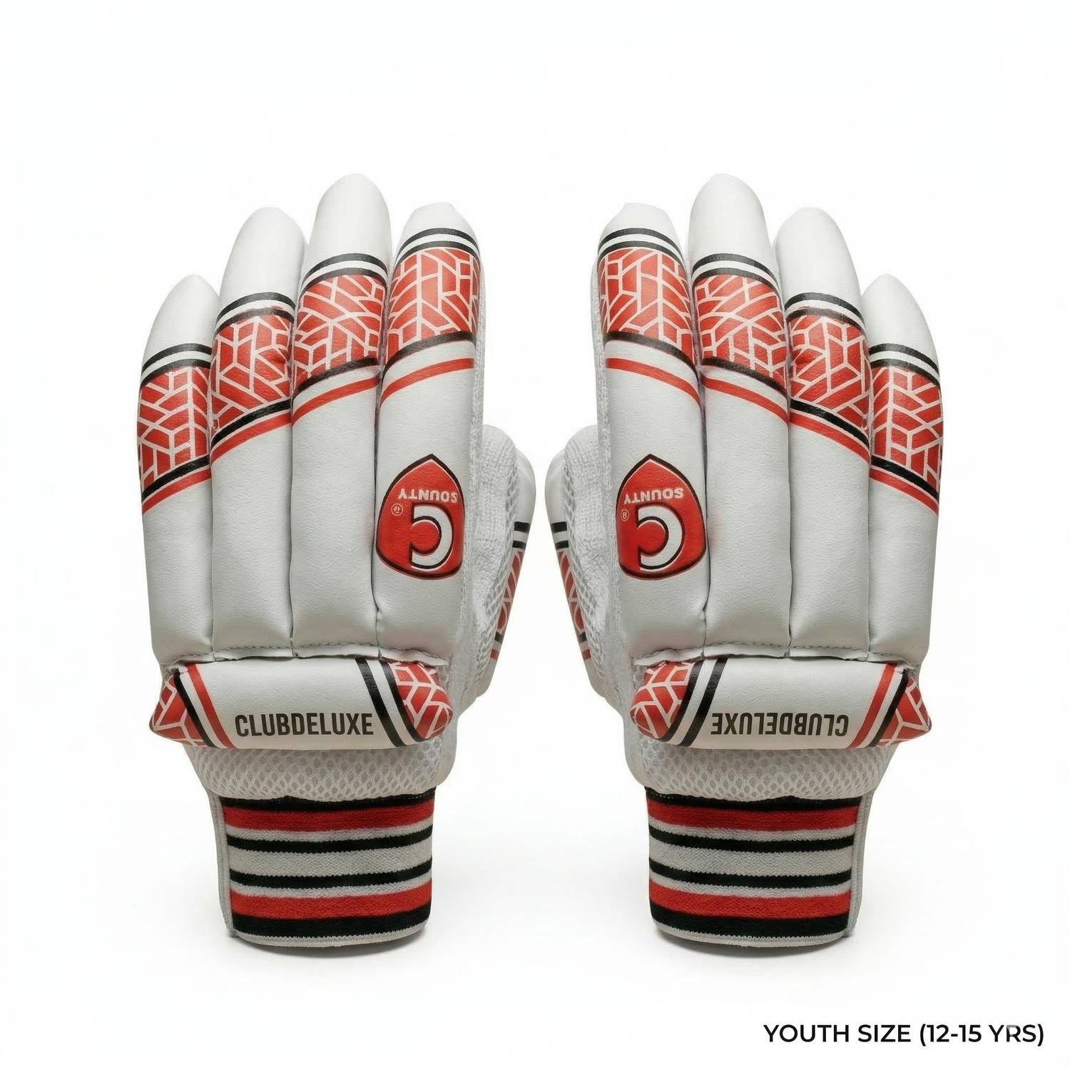 County CLUBDELUXE CRICKET BATTING GLOVES FOR YOUTH - 12 YEARS to