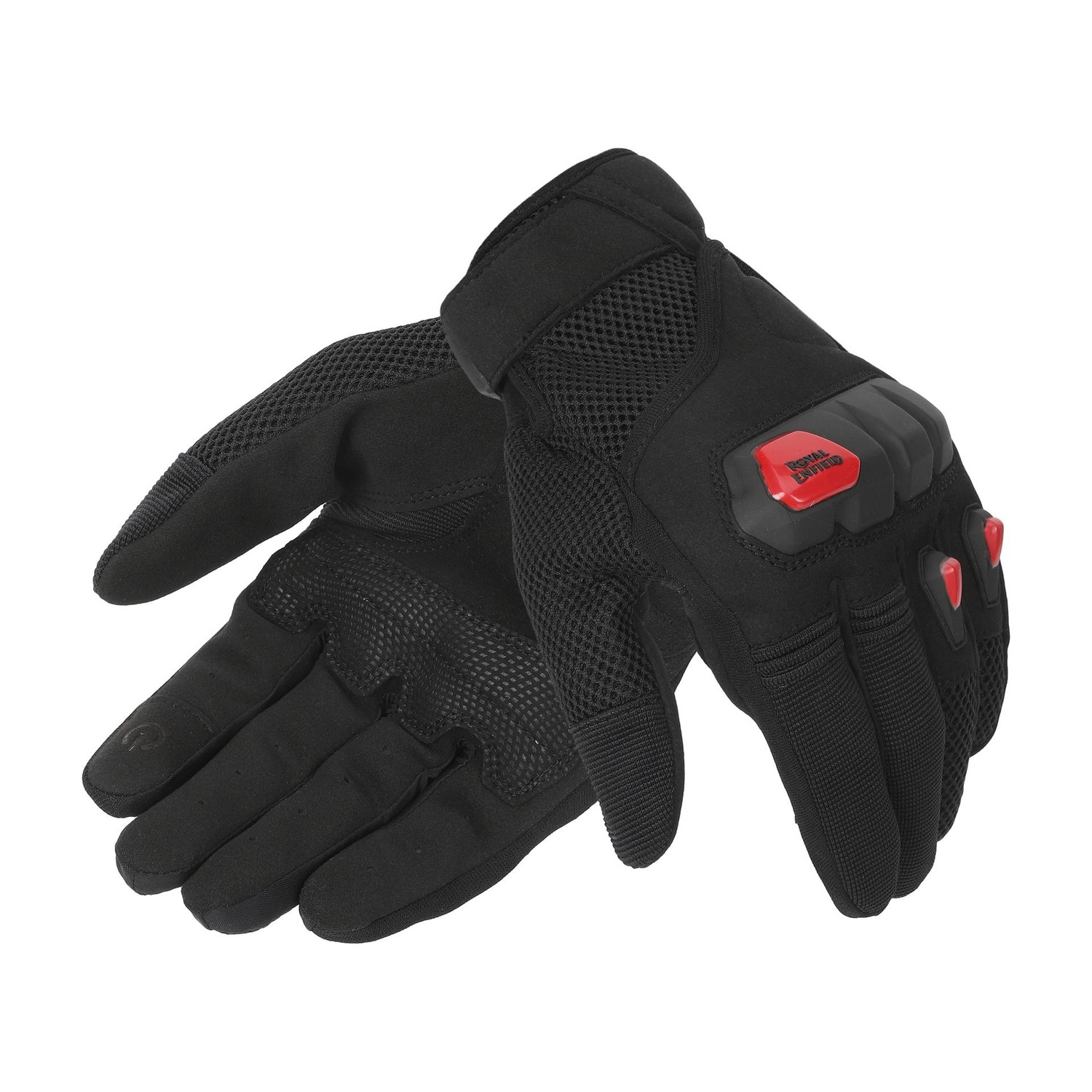 Image of Royal Enfield Rambler V3 Bike Riding Gloves | TPR Knuckle Protection & Abrasion Resistance Riding Gloves