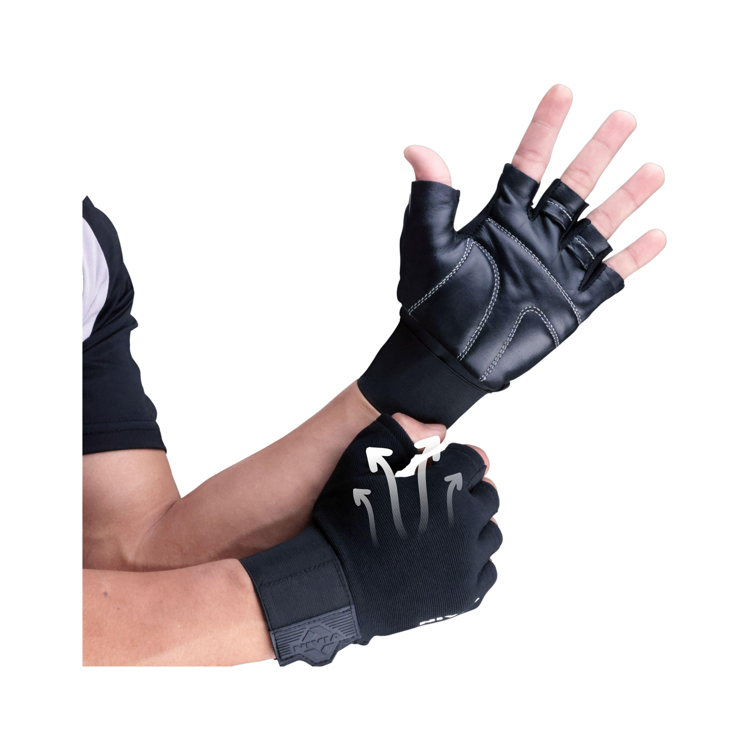 Image of NIVIA Scorpion Genuine Leather , Ideal for Weightlifting & Gym Workouts Gym & Fitness Gloves