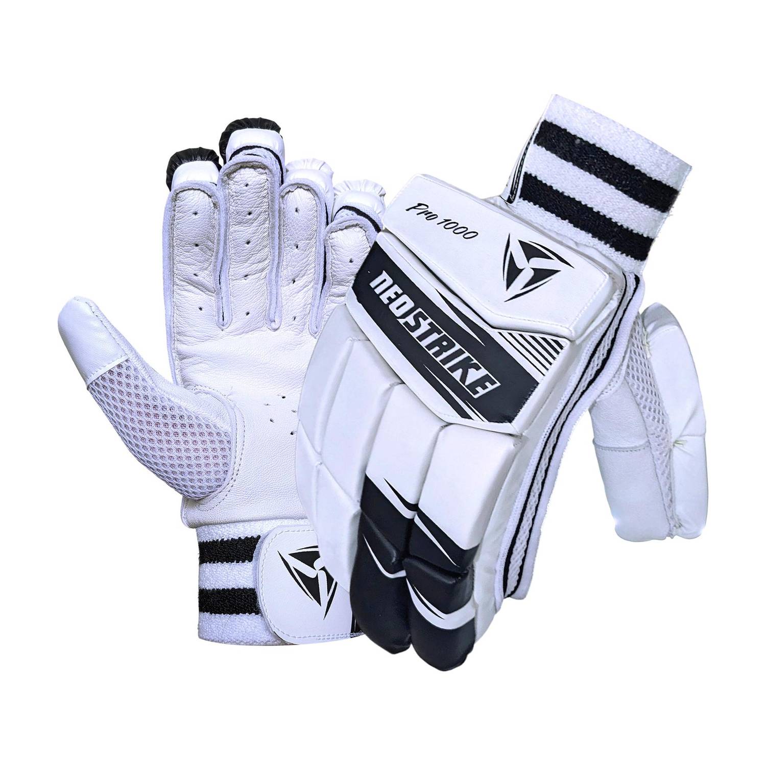 Neo Strike Pro 1000 Batting Gloves White - Image 1