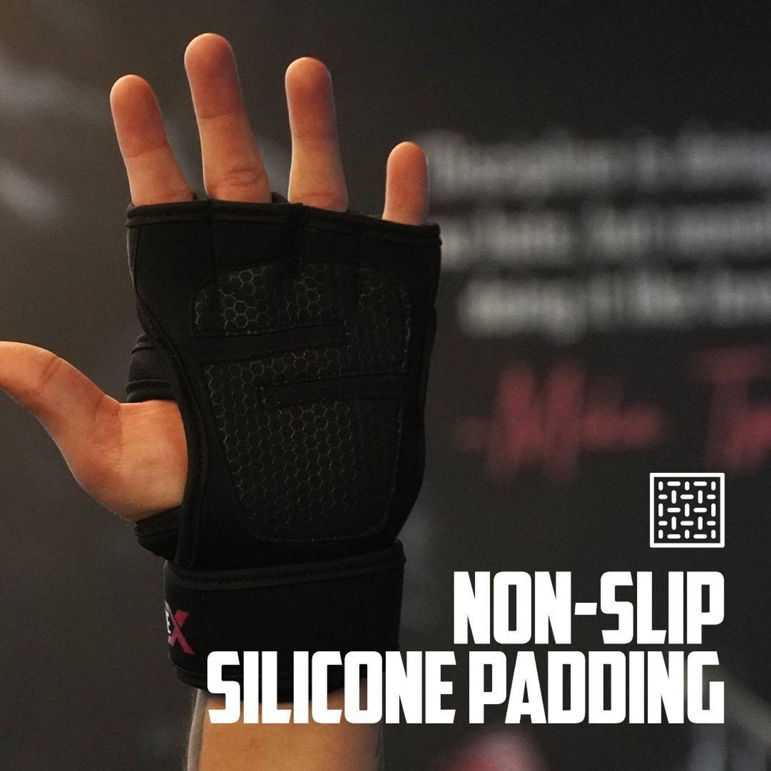 Strivex Mens Gym Gloves with Wrist Support - Image 4
