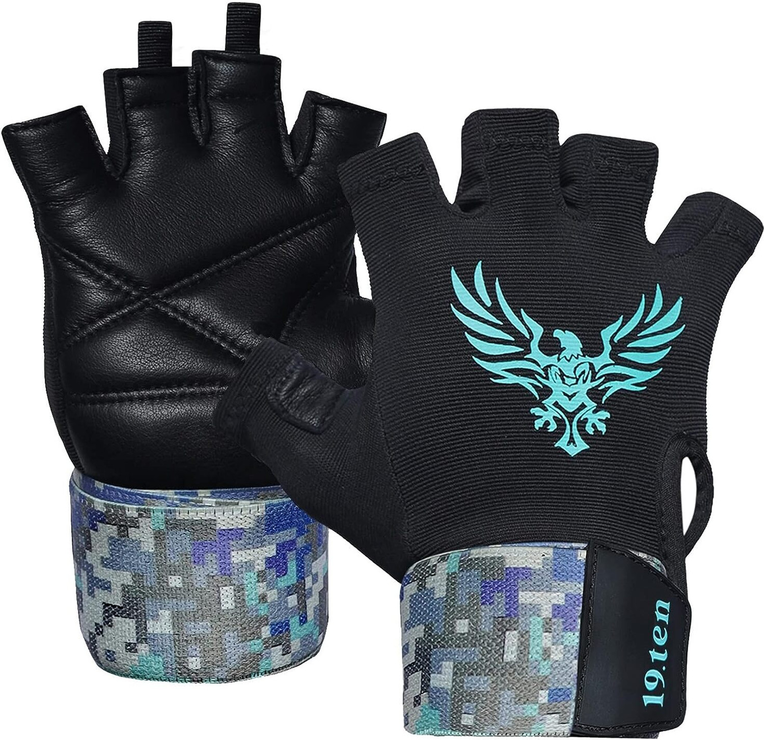 Image of 19.ten Gym Gloves For Men & Women - Weightlifting Gloves For Extra Palm Thickness Gym & Fitness Gloves