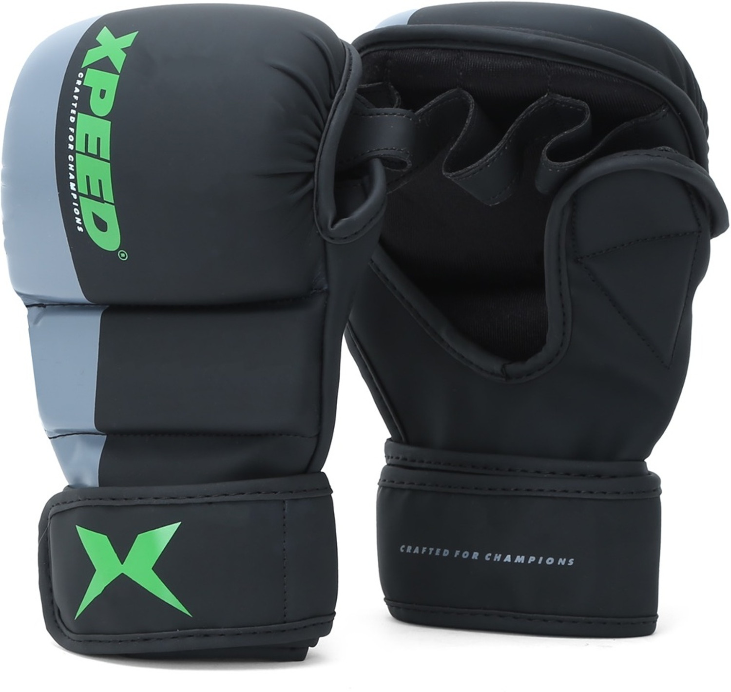 Image of XpeeD Striking Grappling Gloves XP1504, PU Leather Training Gloves for Martial Arts Boxing Gloves