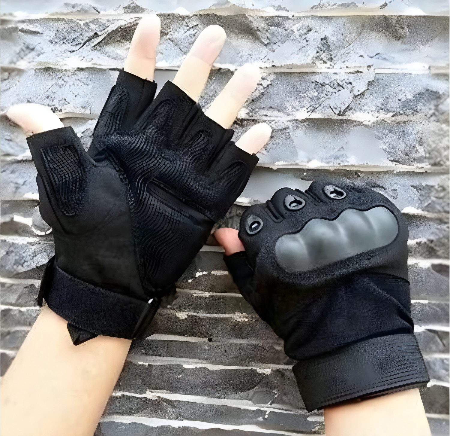 Image of PSF SPORTS Half Finger Military Army Tactical Riding Gloves