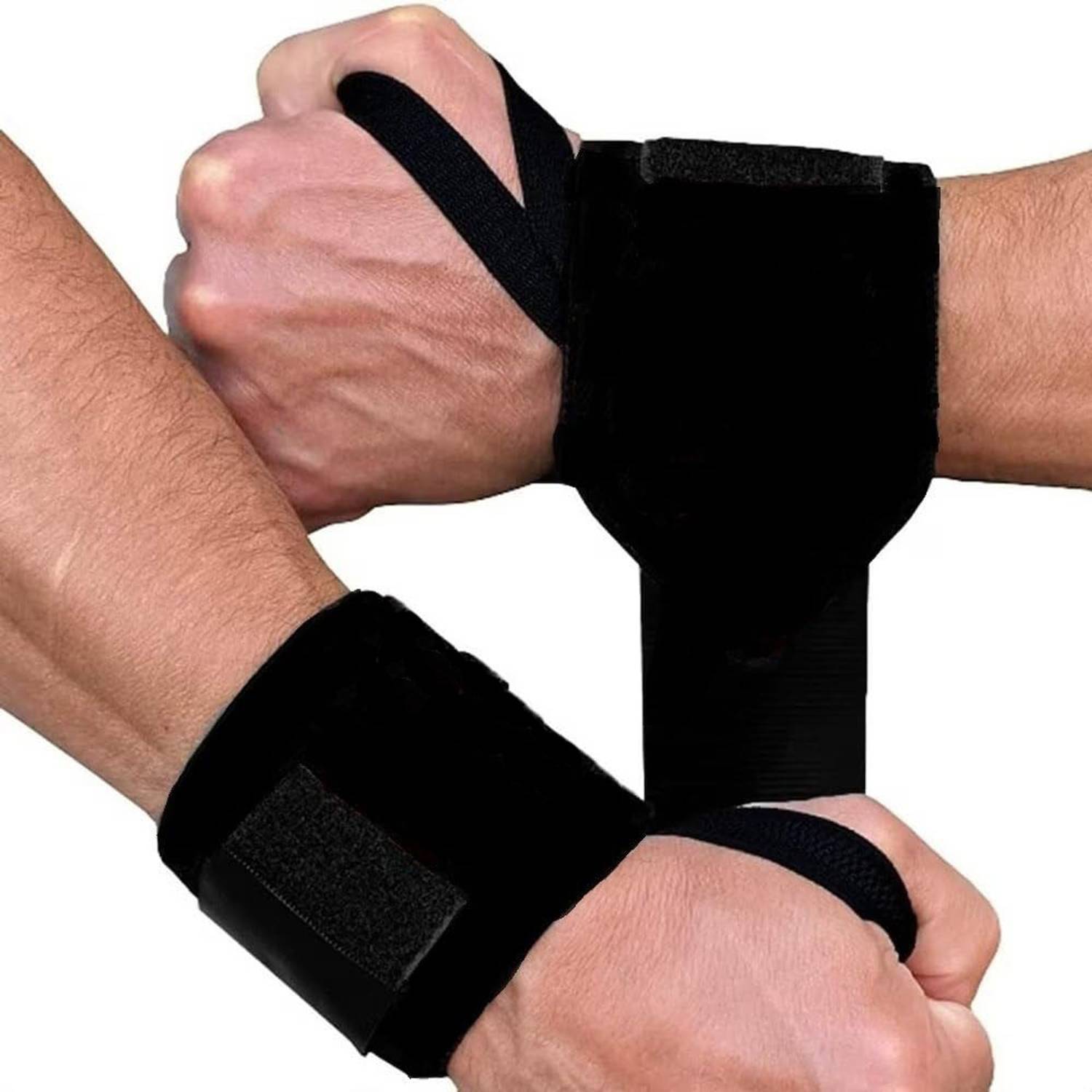 GymWar Cotton Wrist Band for Men & Women, Wrist Supporter for Gym Wrist Wrap Wrist Support